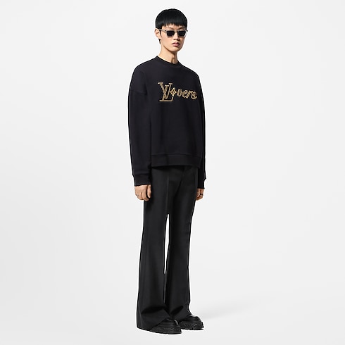 Sudadera de algodón con cuello redondo Hombre Prêt-à-Porter Camisetas y polos | LOUIS VUITTON (Zoom de producto)