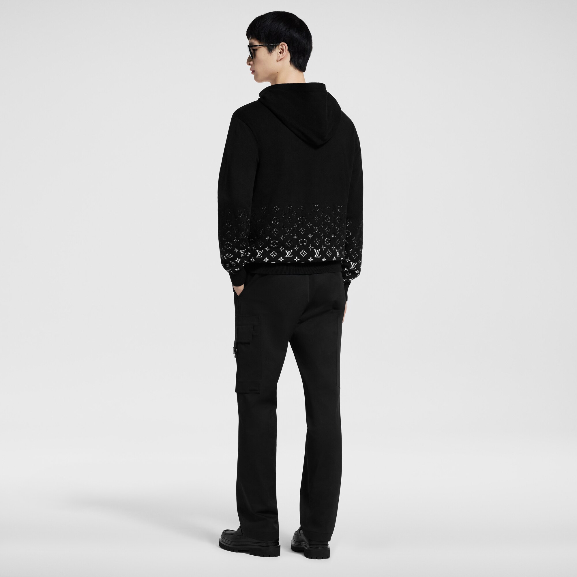 Sudadera de algodón con efecto degradado  Hombre Prêt-à-Porter Punto y sudaderas | LOUIS VUITTON (Zoom de producto)
