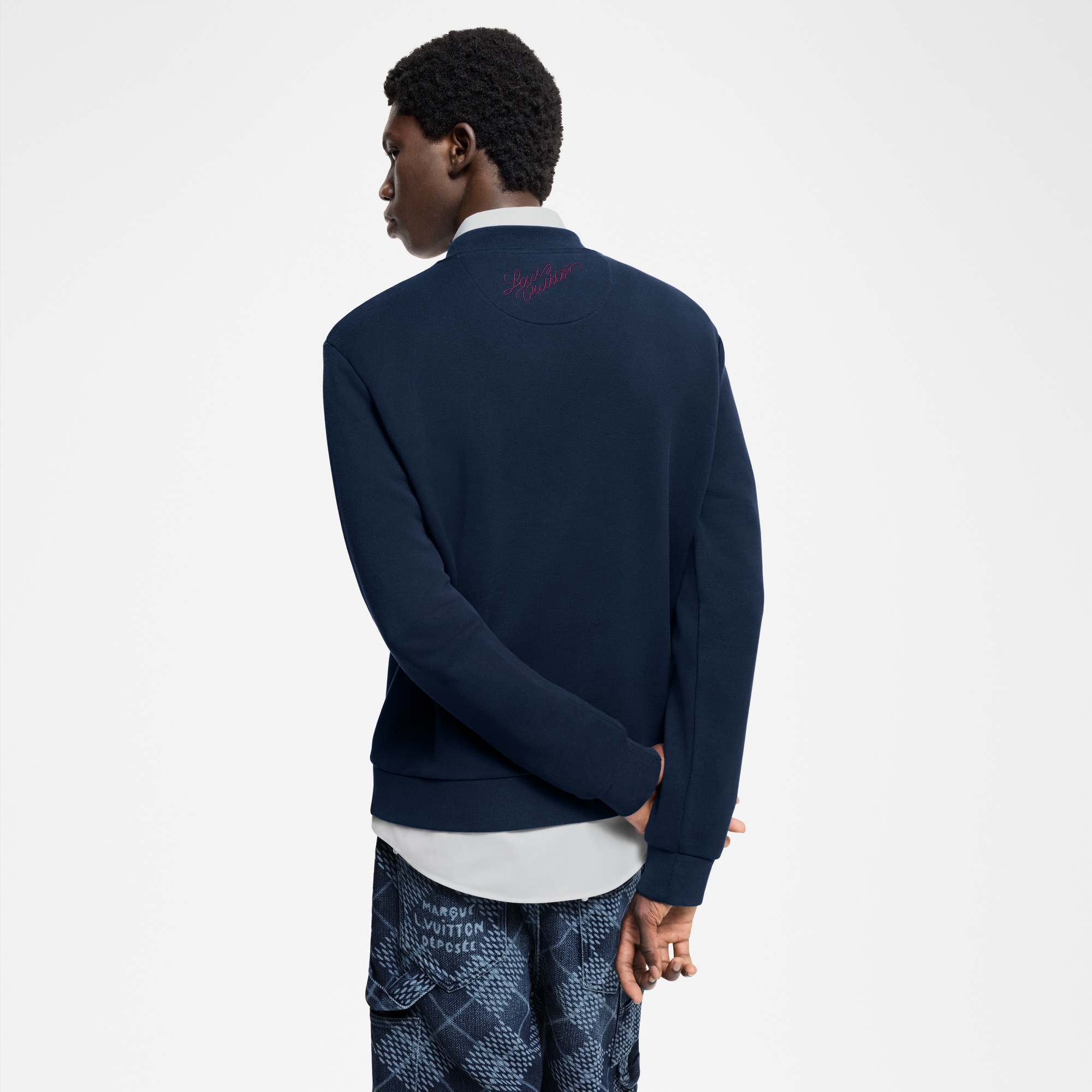 Sudadera de cuello redondo en algodón  Hombre Prêt-à-Porter Todo Prêt-à-Porter | LOUIS VUITTON (Zoom de producto)