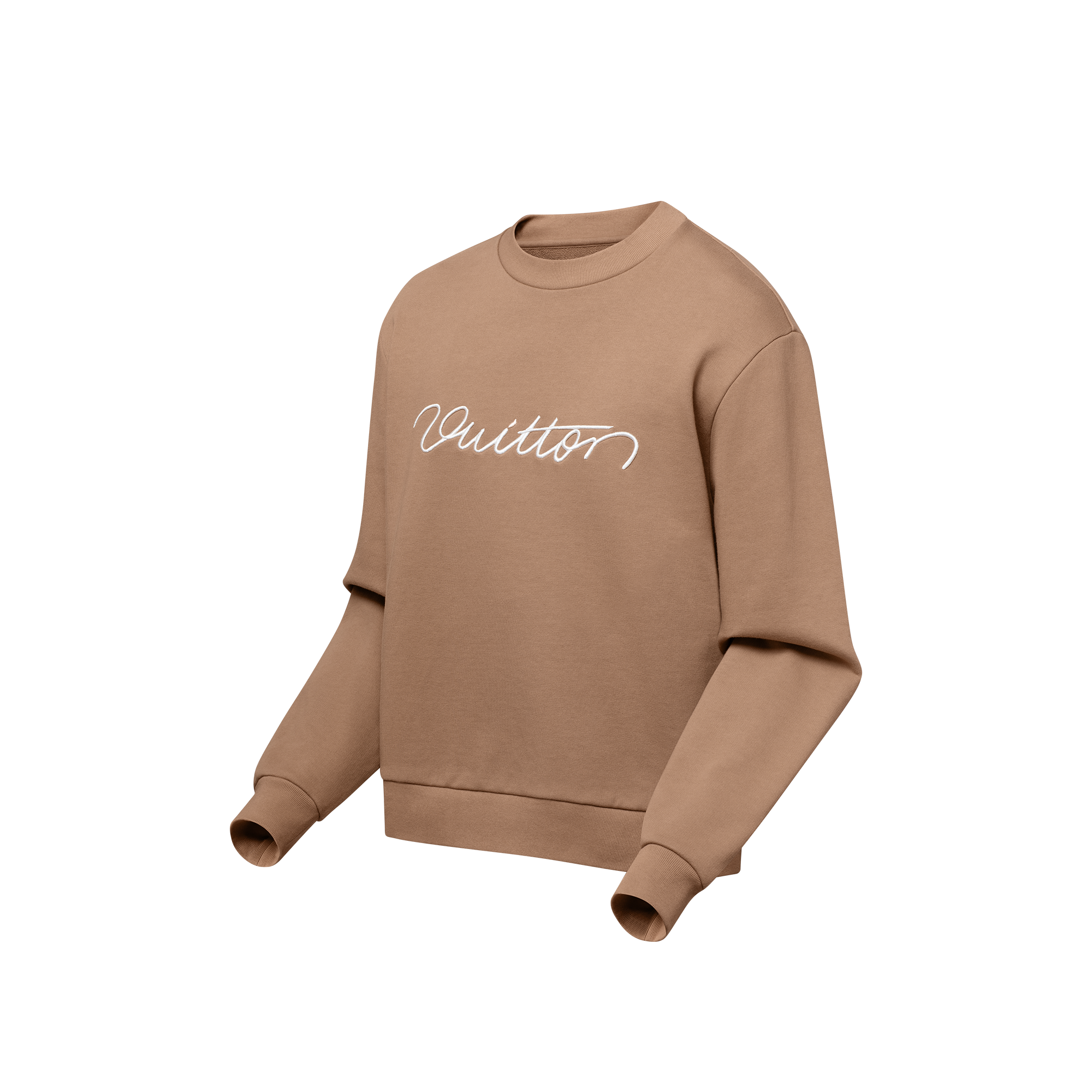 Sudadera de cuello redondo en algodón  Mujer Prêt-à-Porter Artículos de punto | LOUIS VUITTON (Zoom de producto)
