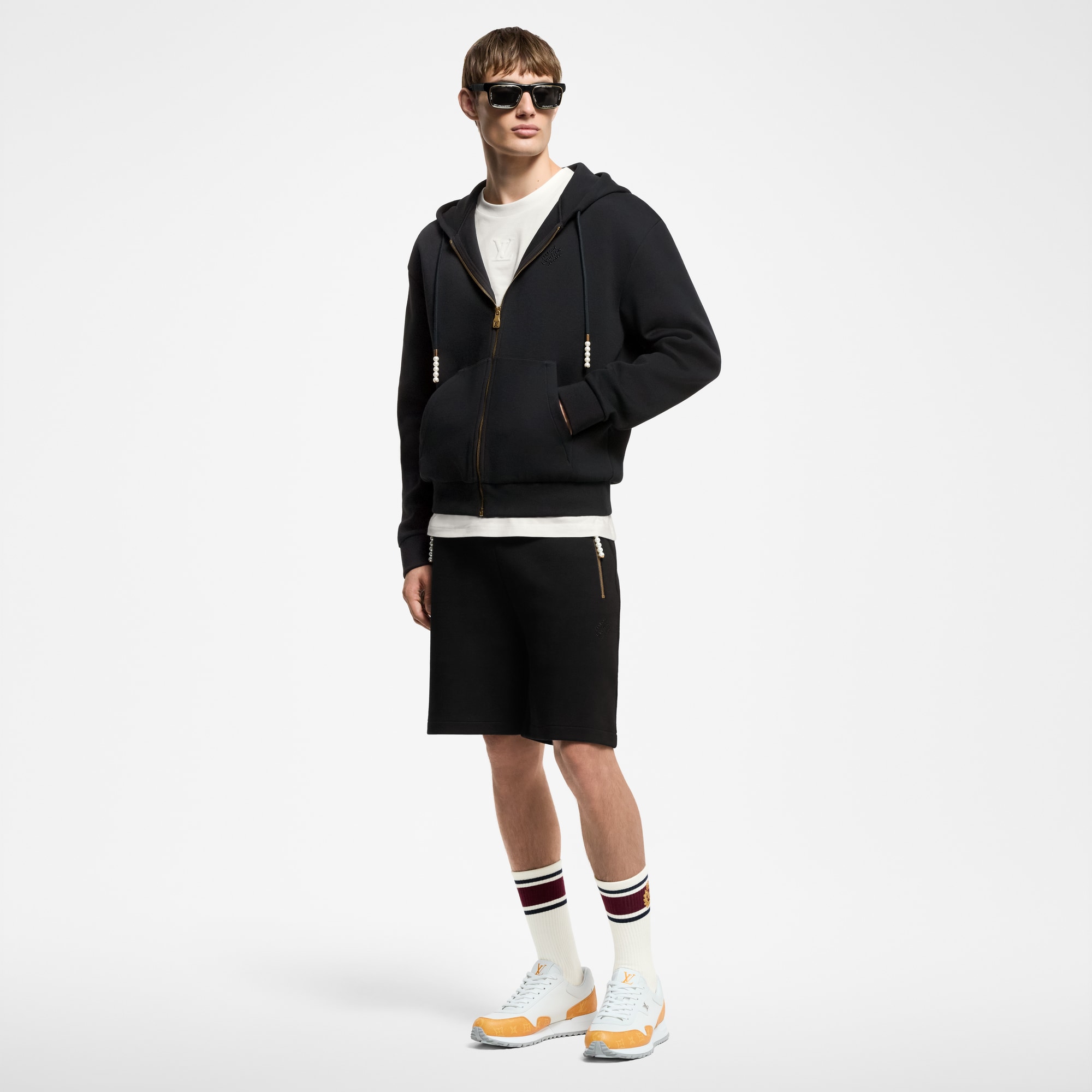 Sudadera de punto con capucha y cremallera  Hombre Prêt-à-Porter Todo Prêt-à-Porter | LOUIS VUITTON (Zoom de producto)