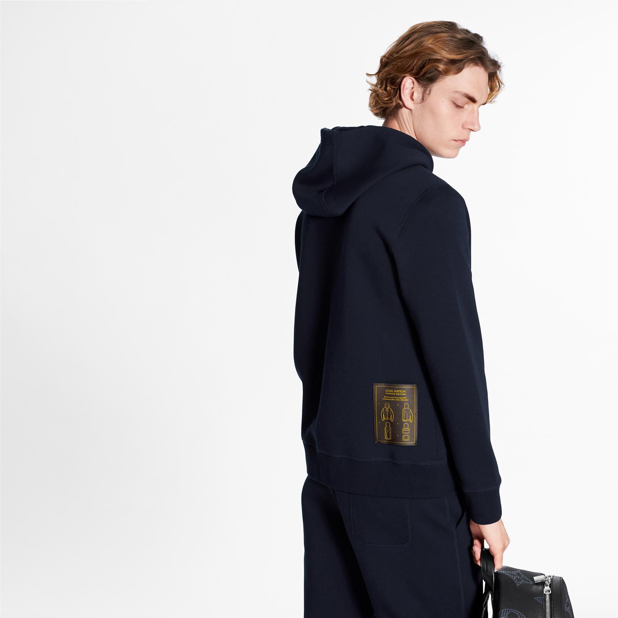Sudadera de viaje con capucha  Hombre Prêt-à-Porter Punto y sudaderas | LOUIS VUITTON (Zoom de producto)