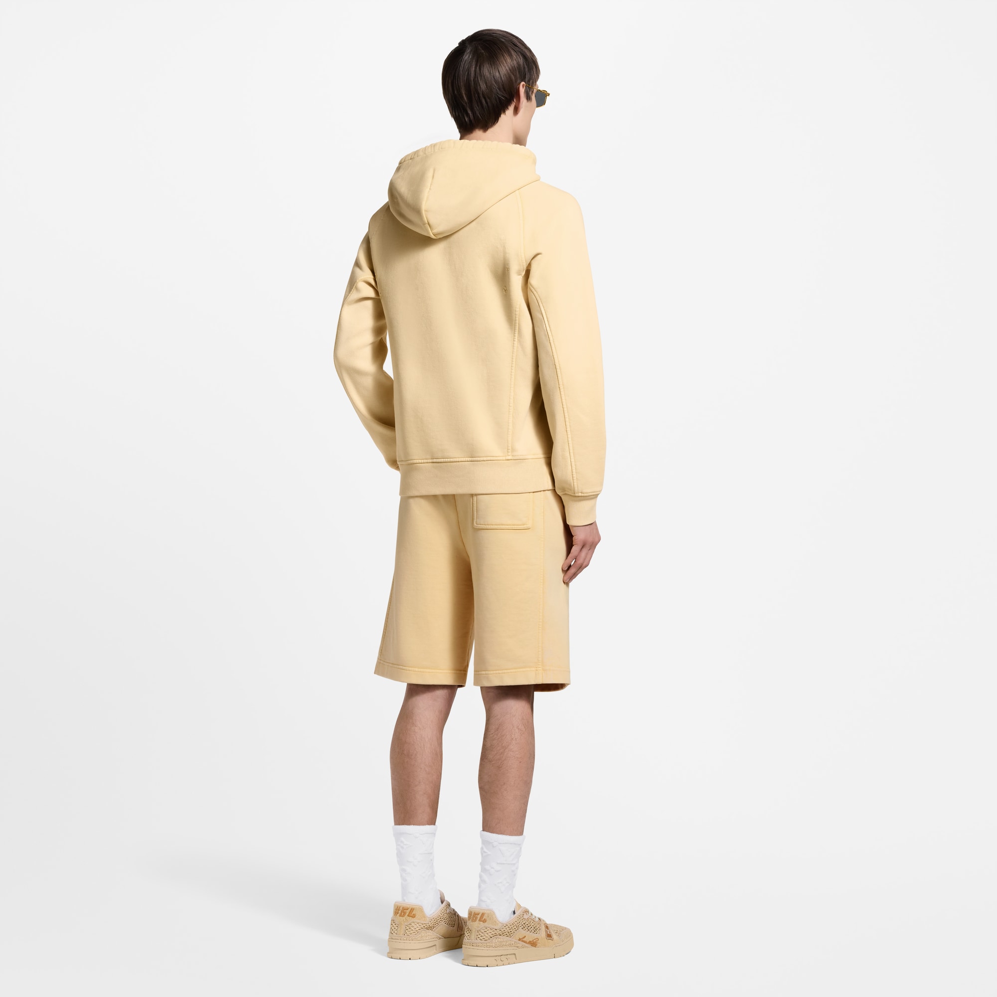 Sudadera deslavada con capucha  Hombre Prêt-à-Porter Punto y sudaderas | LOUIS VUITTON (Zoom de producto)