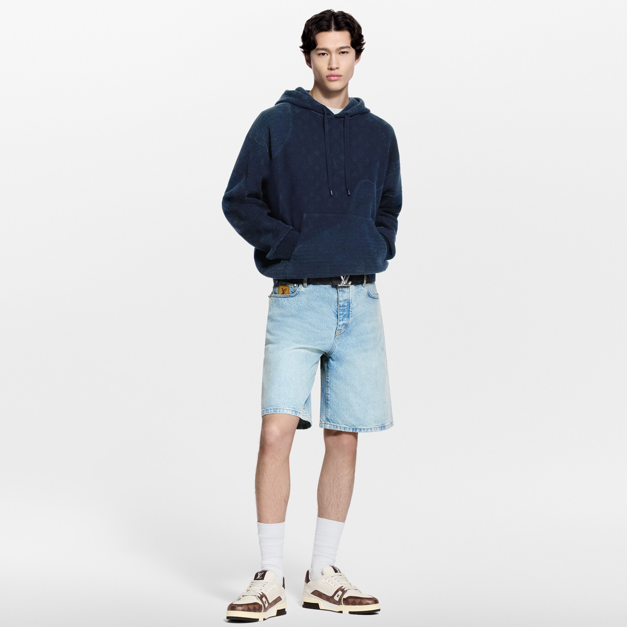 Sudadera gráfica con capucha en Jacquard  Hombre Prêt-à-Porter Todo Prêt-à-Porter | LOUIS VUITTON (Zoom de producto)