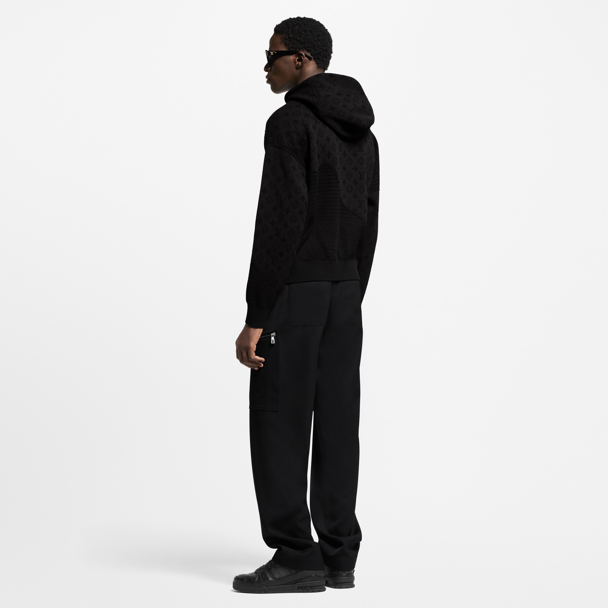 Sudadera gráfica con capucha en Jacquard  Hombre Prêt-à-Porter Todo Prêt-à-Porter | LOUIS VUITTON (Zoom de producto)