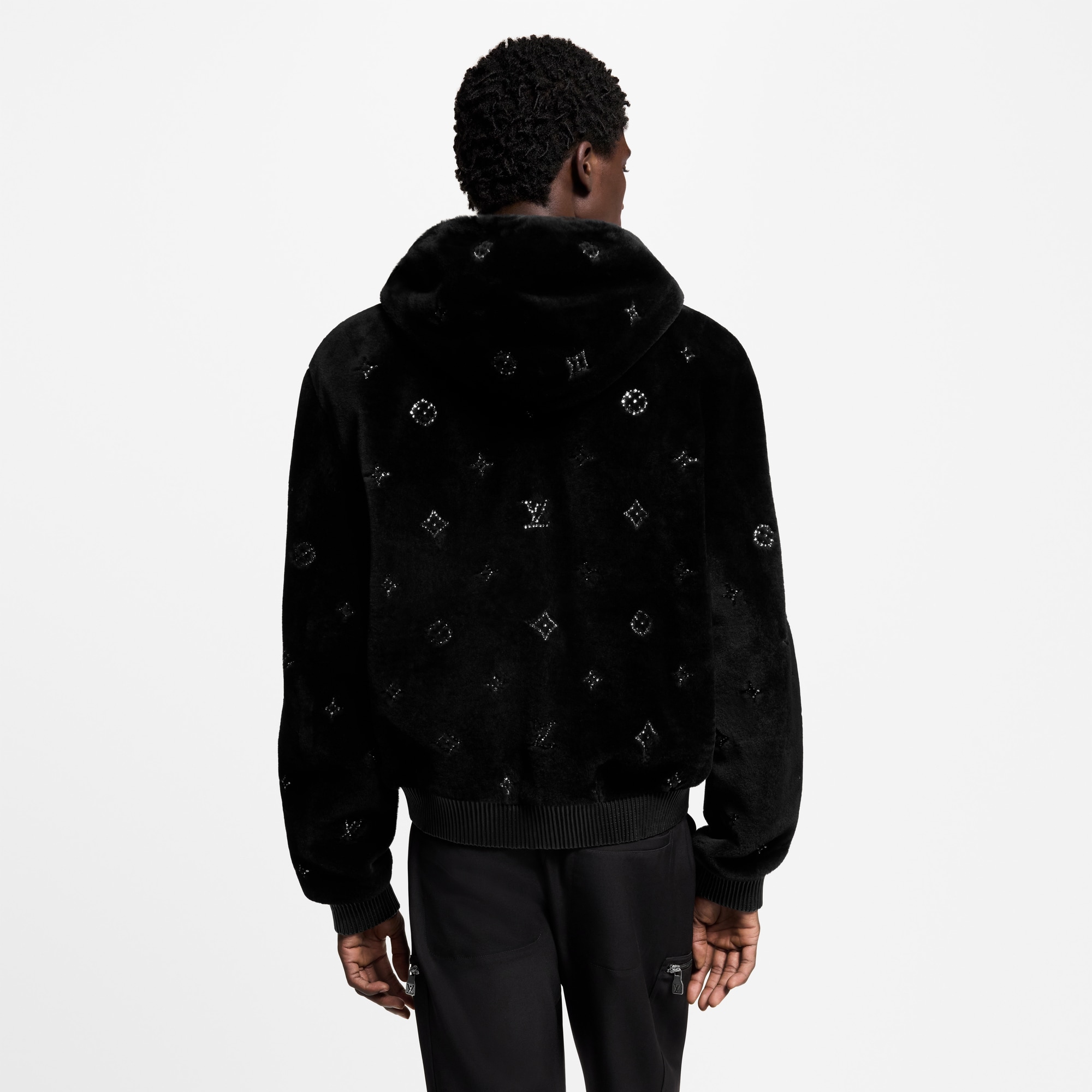 Sudadera Monogram con capucha en lana de oveja  Hombre Prêt-à-Porter Todo Prêt-à-Porter | LOUIS VUITTON (Zoom de producto)