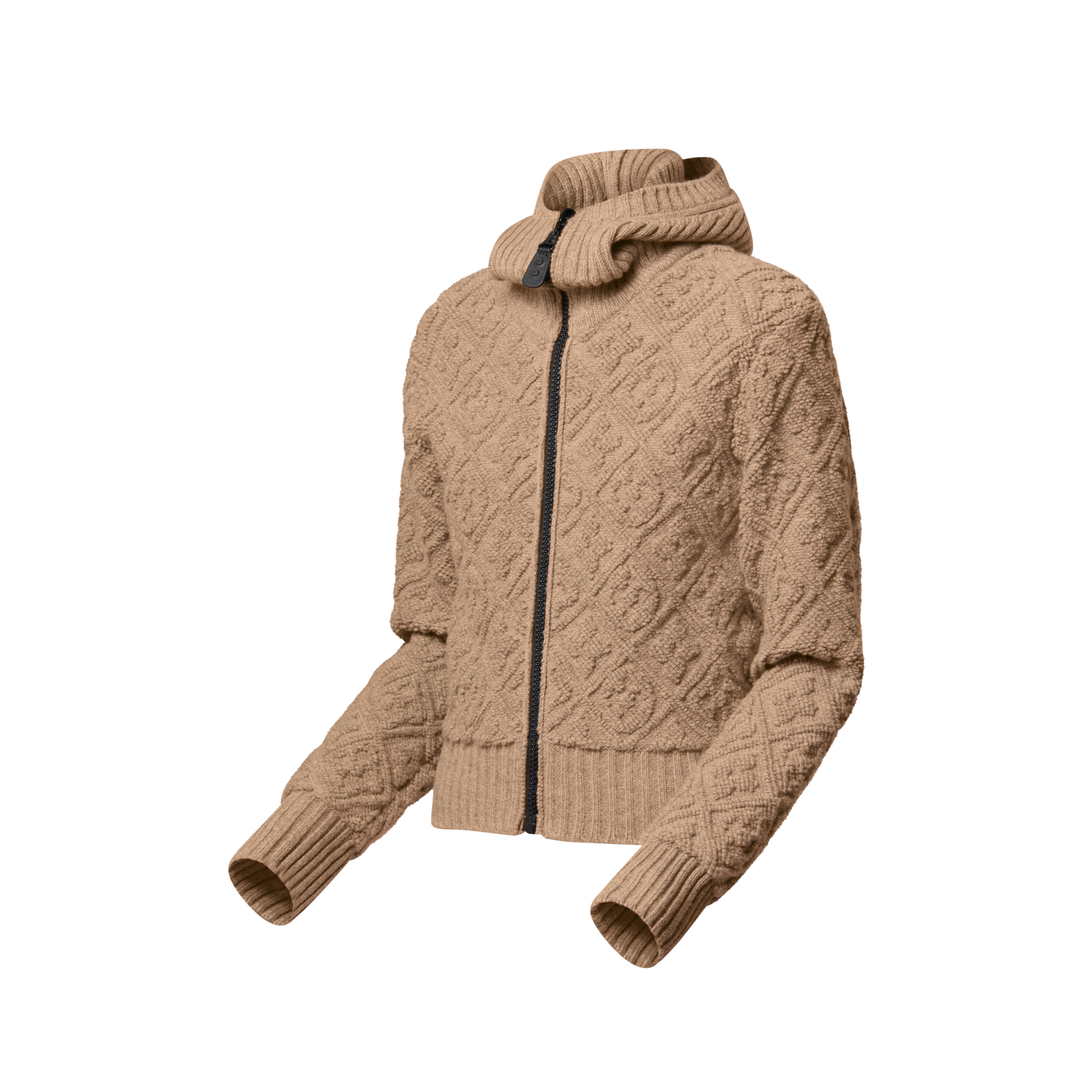 Sudadera Monogram con capucha y cremallera  Mujer Prêt-à-Porter Tops | LOUIS VUITTON (Zoom de producto)