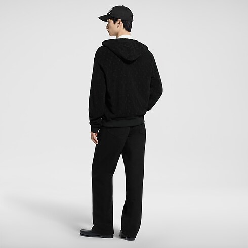 Sudadera Monogram con capucha y cremallera Hombre Prêt-à-Porter Todo Prêt-à-Porter | LOUIS VUITTON (Zoom de producto)