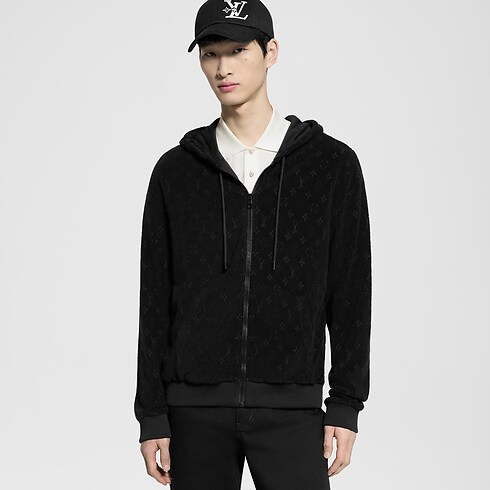 Sudadera Monogram con capucha y cremallera Hombre Prêt-à-Porter Todo Prêt-à-Porter | LOUIS VUITTON (Zoom de producto)