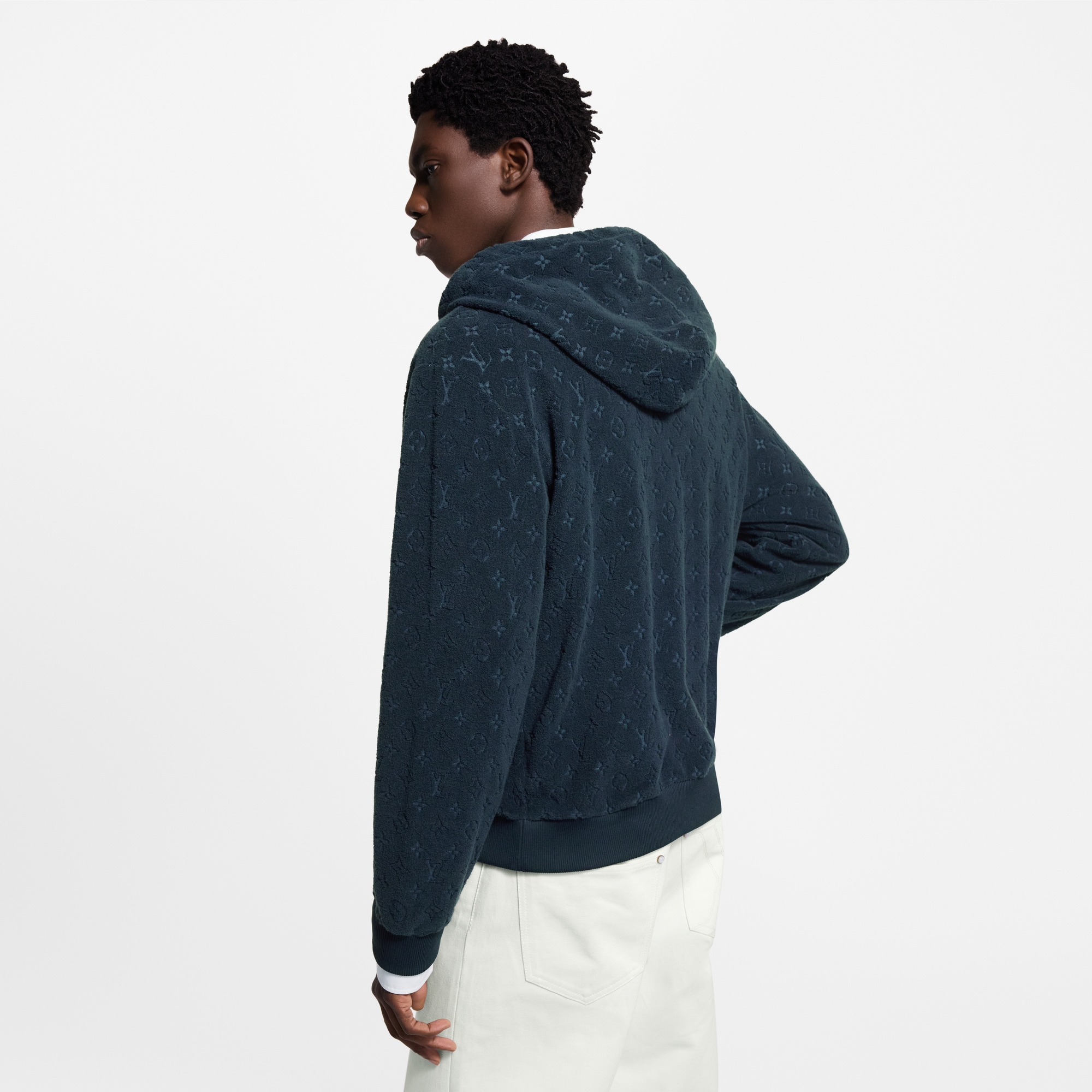 Sudadera Monogram con capucha y cremallera  Hombre Prêt-à-Porter Todo Prêt-à-Porter | LOUIS VUITTON (Zoom de producto)