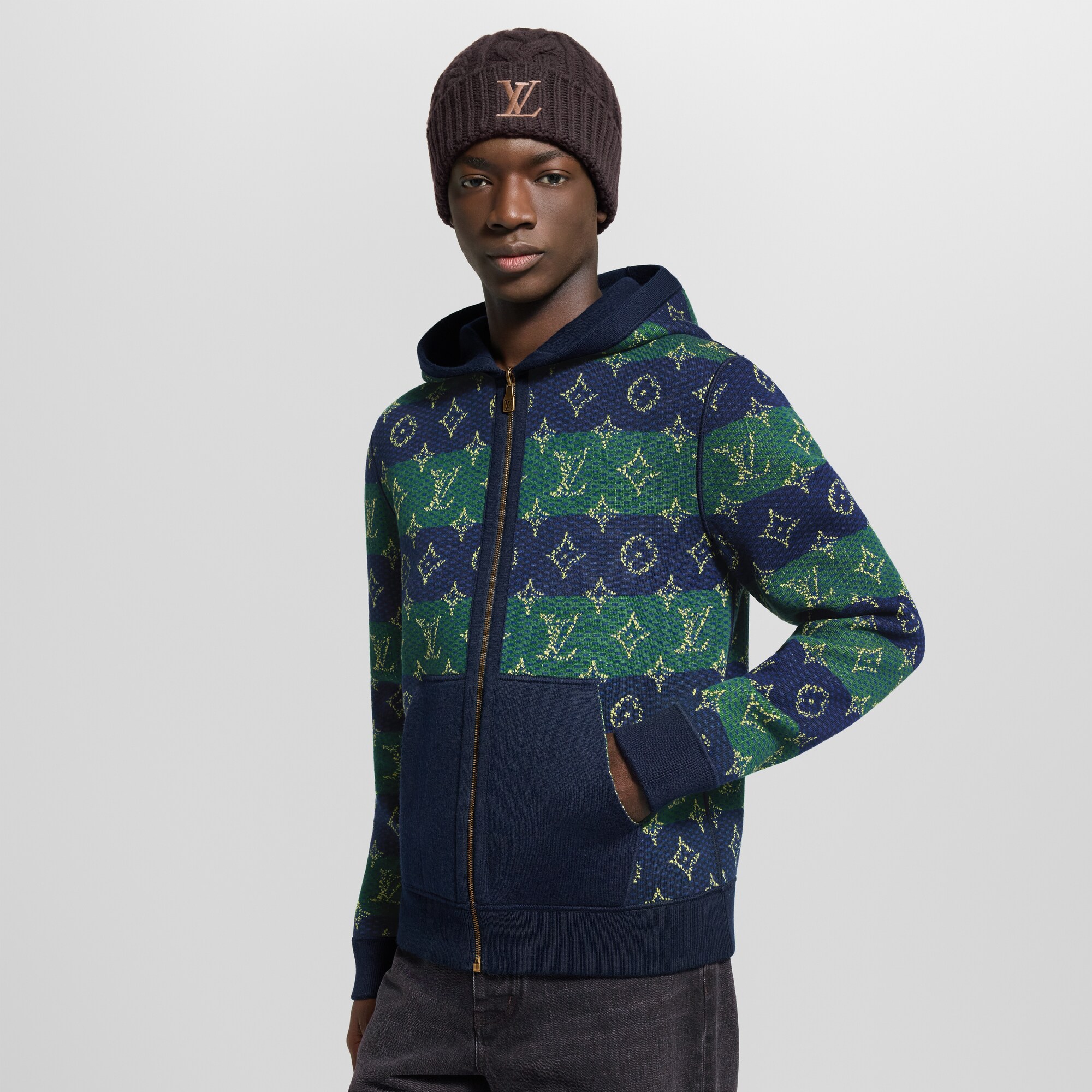Sudadera Monogram reversible con capucha  Hombre Prêt-à-Porter Todo Prêt-à-Porter | LOUIS VUITTON (Zoom de producto)