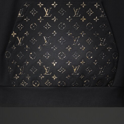 Sudadera reflectante distintiva con capucha Hombre Prêt-à-Porter Punto y sudaderas | LOUIS VUITTON