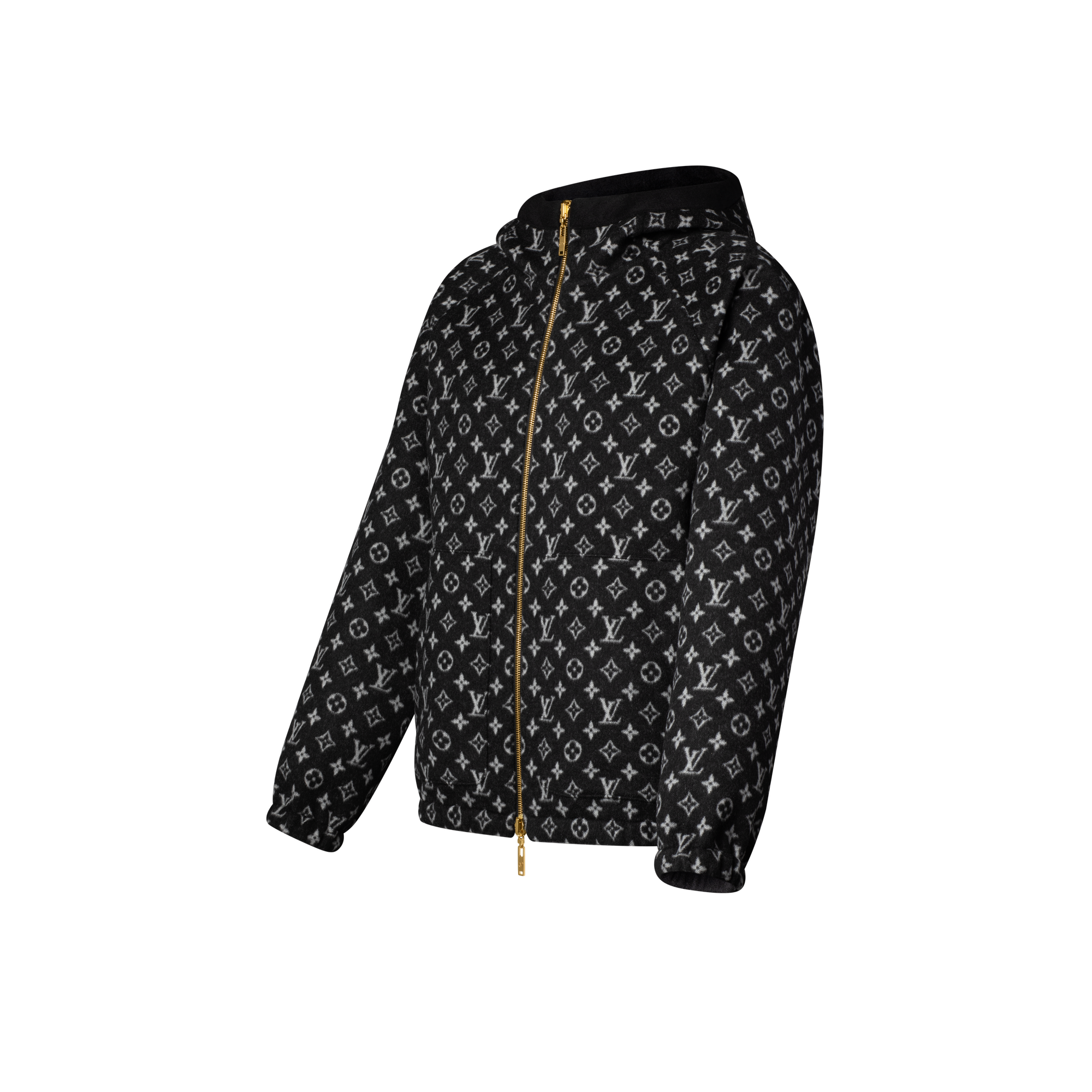 Sudadera reversible de doble cara con capucha  Mujer Prêt-à-Porter Abrigos y chaquetas | LOUIS VUITTON (Zoom de producto)