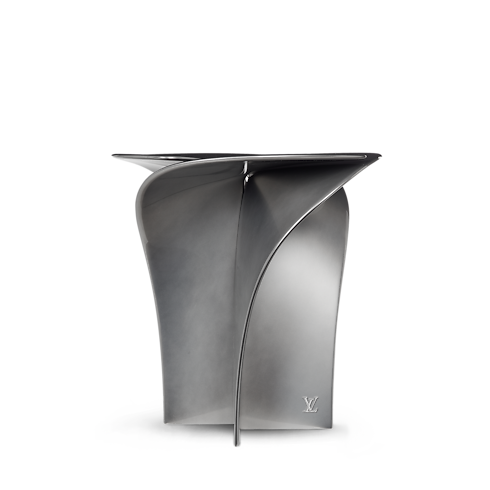 Taburete metálico Blossom de Tokujin Yoshioka Carbón Baúles, Viaje y Hogar Hogar y Decoración de mesa Muebles | LOUIS VUITTON (Zoom de producto)