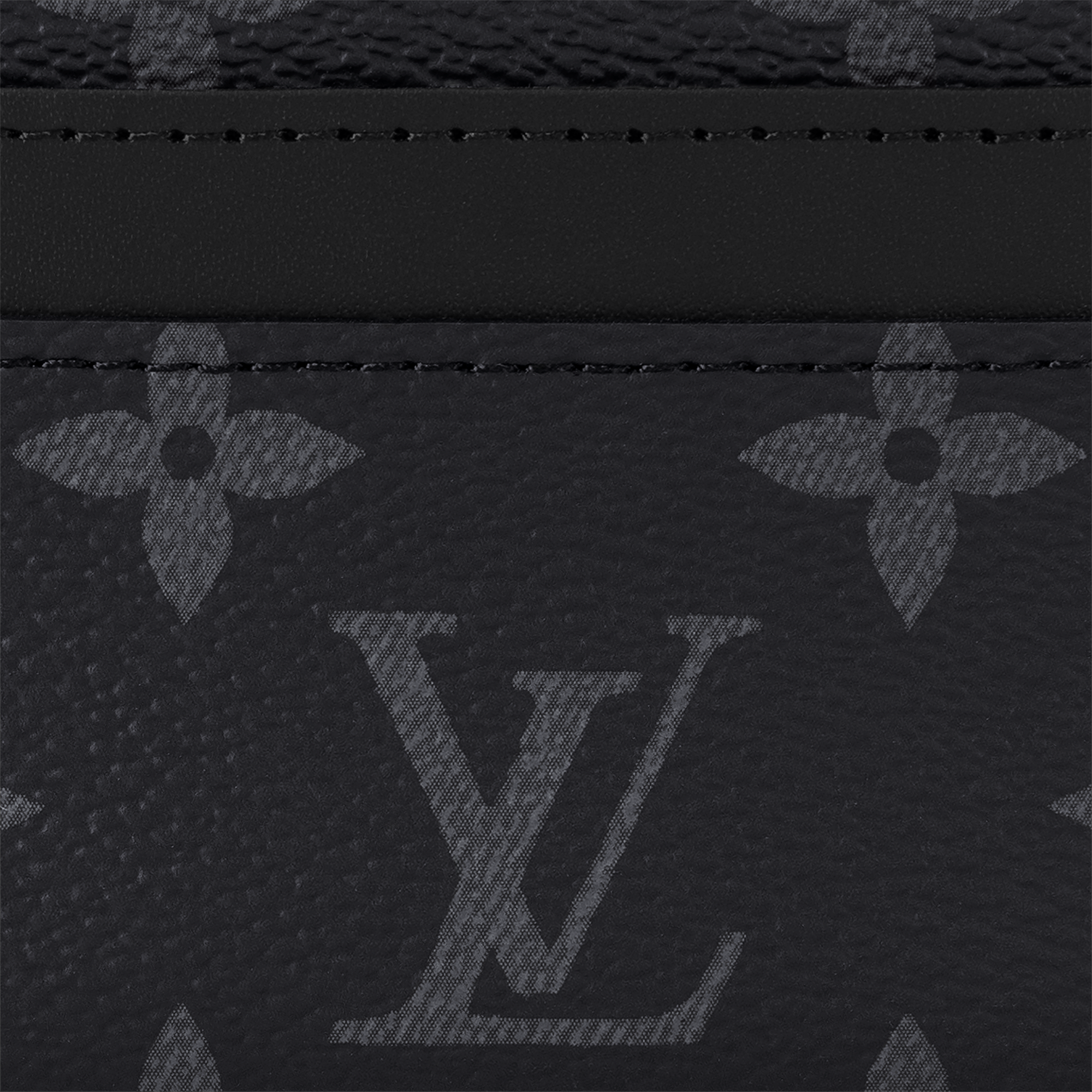 Tarjetera doble Monogram Eclipse Regalos Family Month Gift Guide } | LOUIS VUITTON (Zoom de producto)
