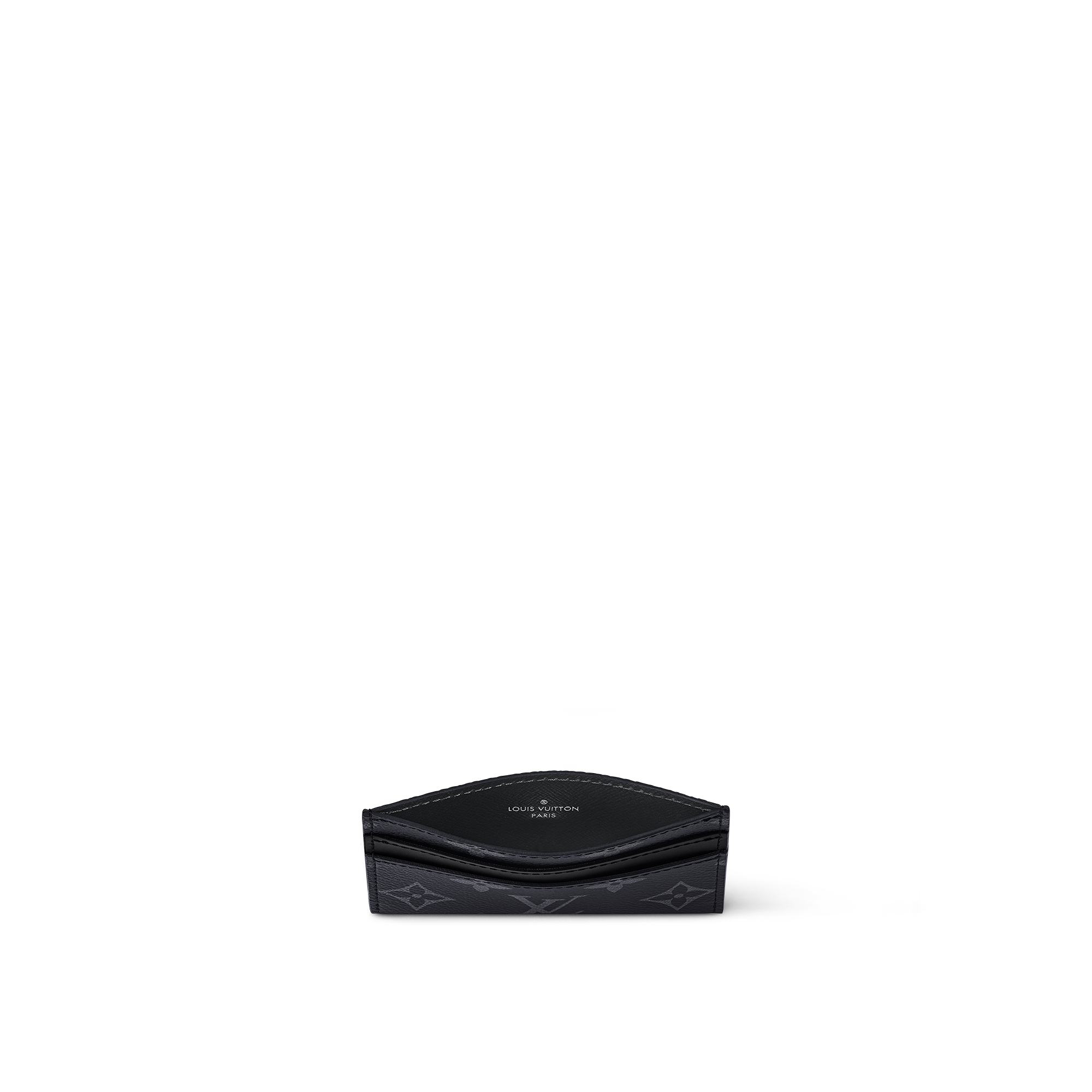 Tarjetera doble Monogram Eclipse Regalos Family Month Gift Guide } | LOUIS VUITTON (Zoom de producto)