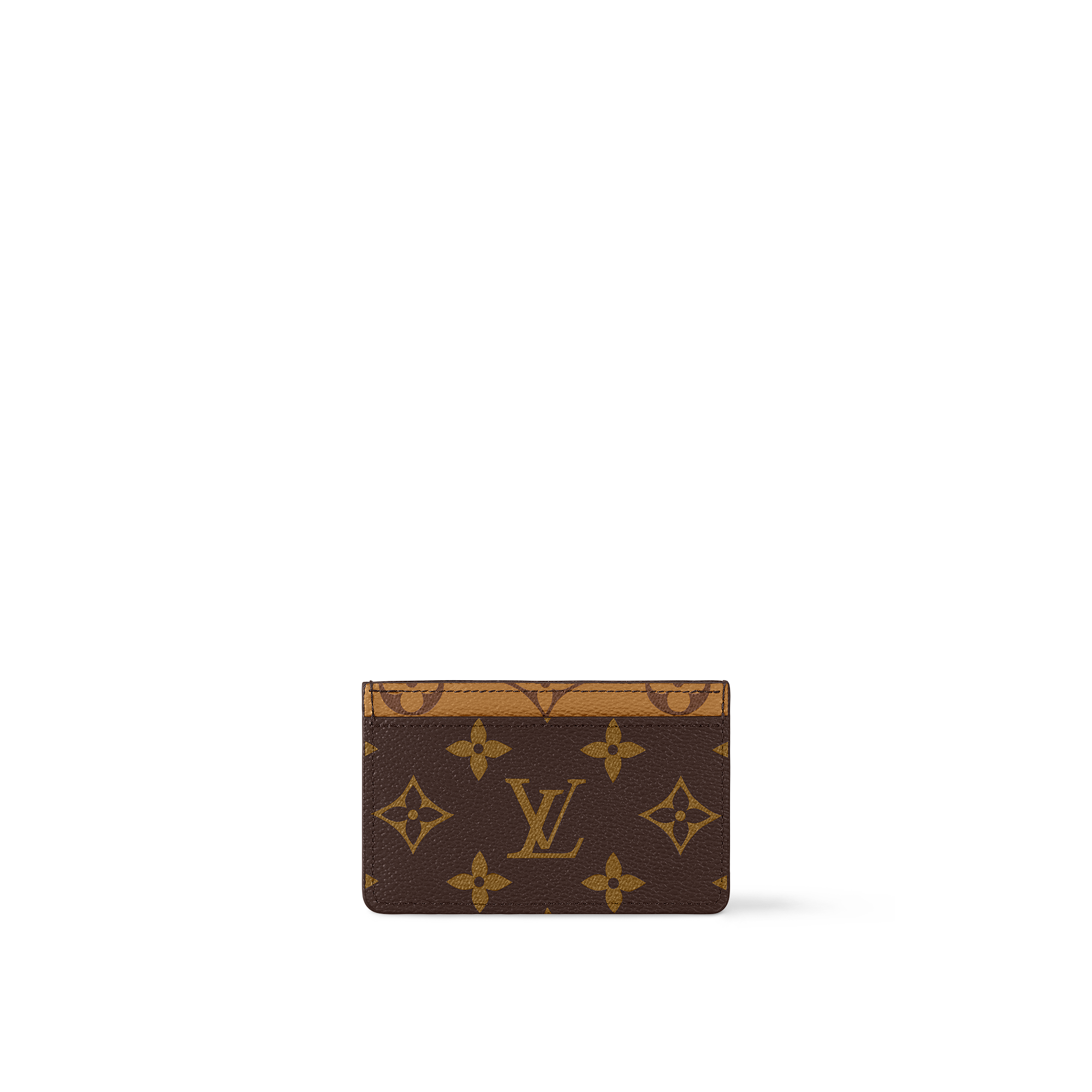 Tarjetero Lona Monogram Reverse Canvas Mujer Carteras y pequeña marroquinería Todas las carteras y pequeña marroquinería | LOUIS VUITTON (Zoom de producto)