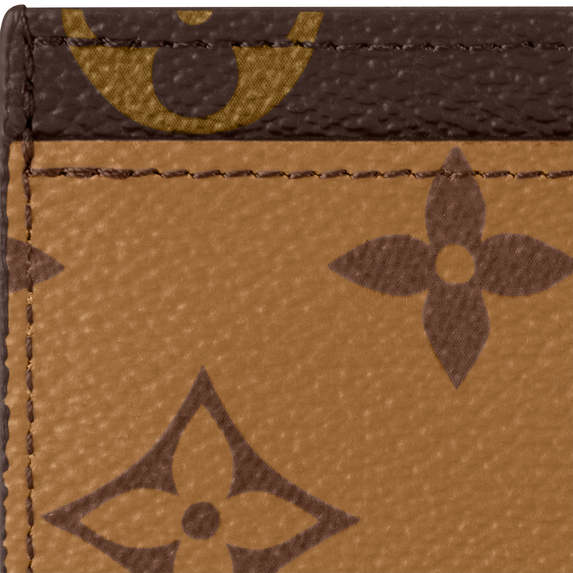 Tarjetero Lona Monogram Reverse Canvas Mujer Carteras y pequeña marroquinería Todas las carteras y pequeña marroquinería | LOUIS VUITTON (Zoom de producto)