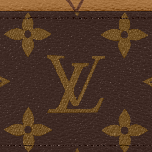 Tarjetero Lona Monogram Reverse Canvas Mujer Carteras y pequeña marroquinería Todas las carteras y pequeña marroquinería | LOUIS VUITTON (Zoom de producto)