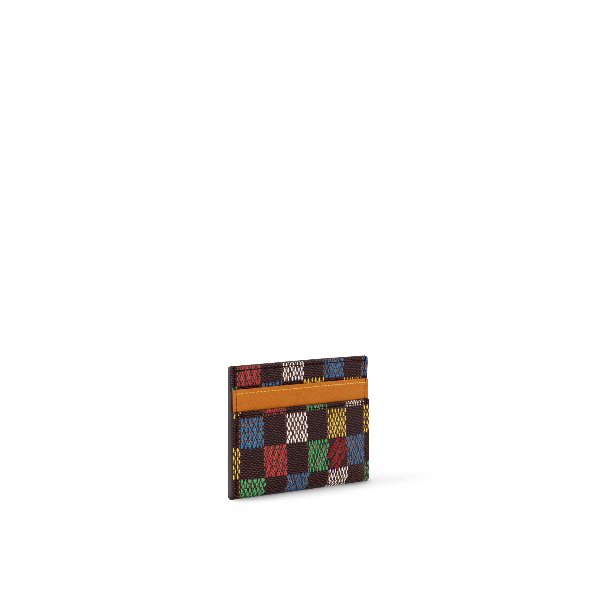 Tarjetero Double Lona Damier Ebène Bolsos y pequeña marroquinería Pequeña marroquinería de hombre Tarjeteros | LOUIS VUITTON (Zoom de producto)