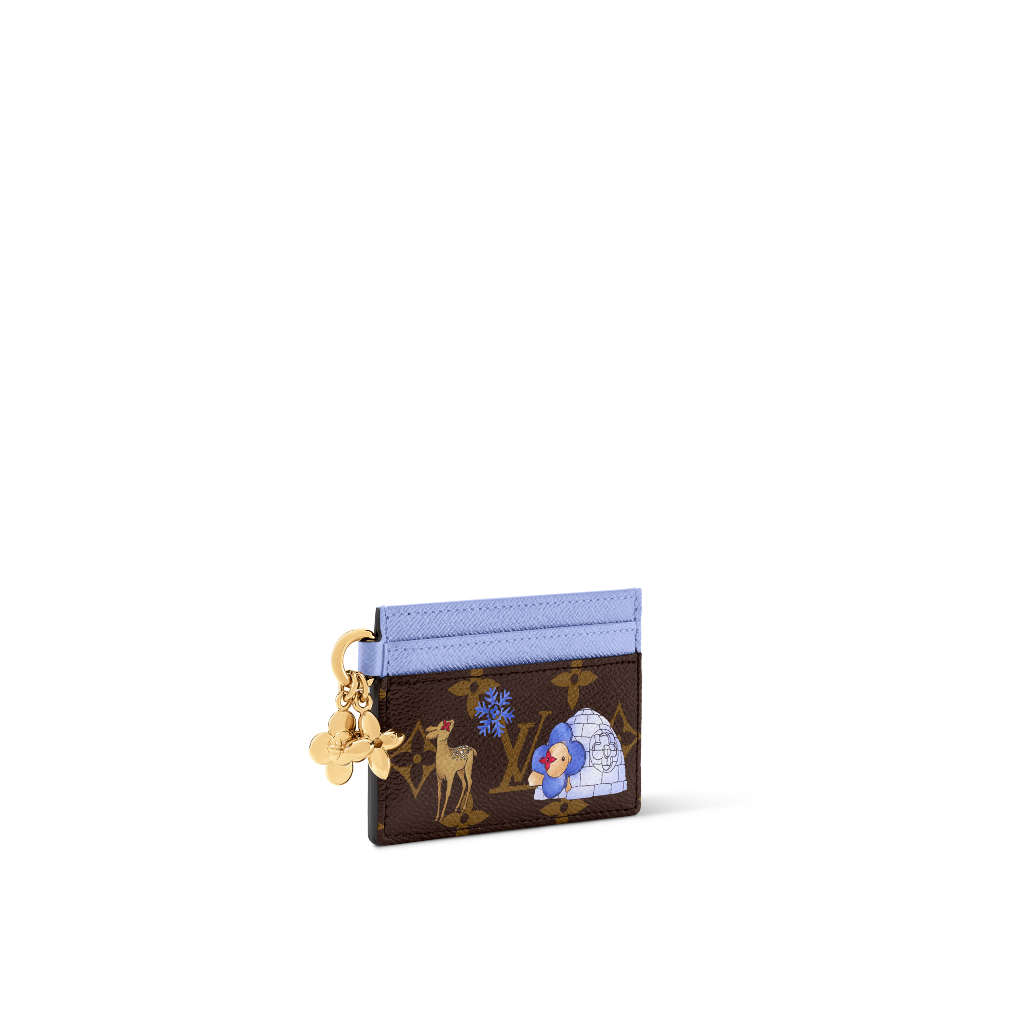 Tarjetero LV Charms Lona Monogram Mujer Carteras y pequeña marroquinería Tarjeteros y llaveros | LOUIS VUITTON (Zoom de producto)