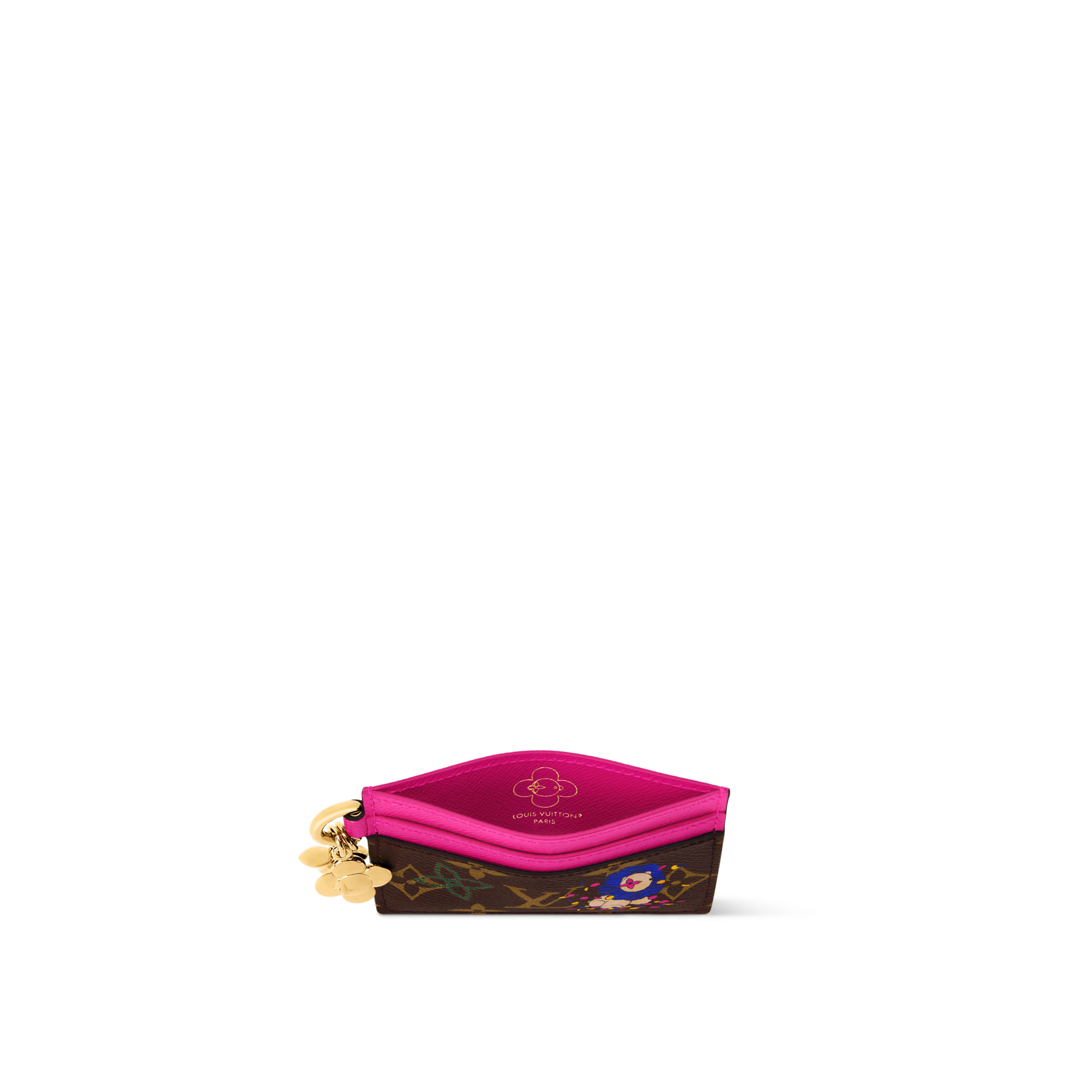 Tarjetero LV Charms Lona Monogram Mujer Carteras y pequeña marroquinería Tarjeteros y llaveros | LOUIS VUITTON (Zoom de producto)