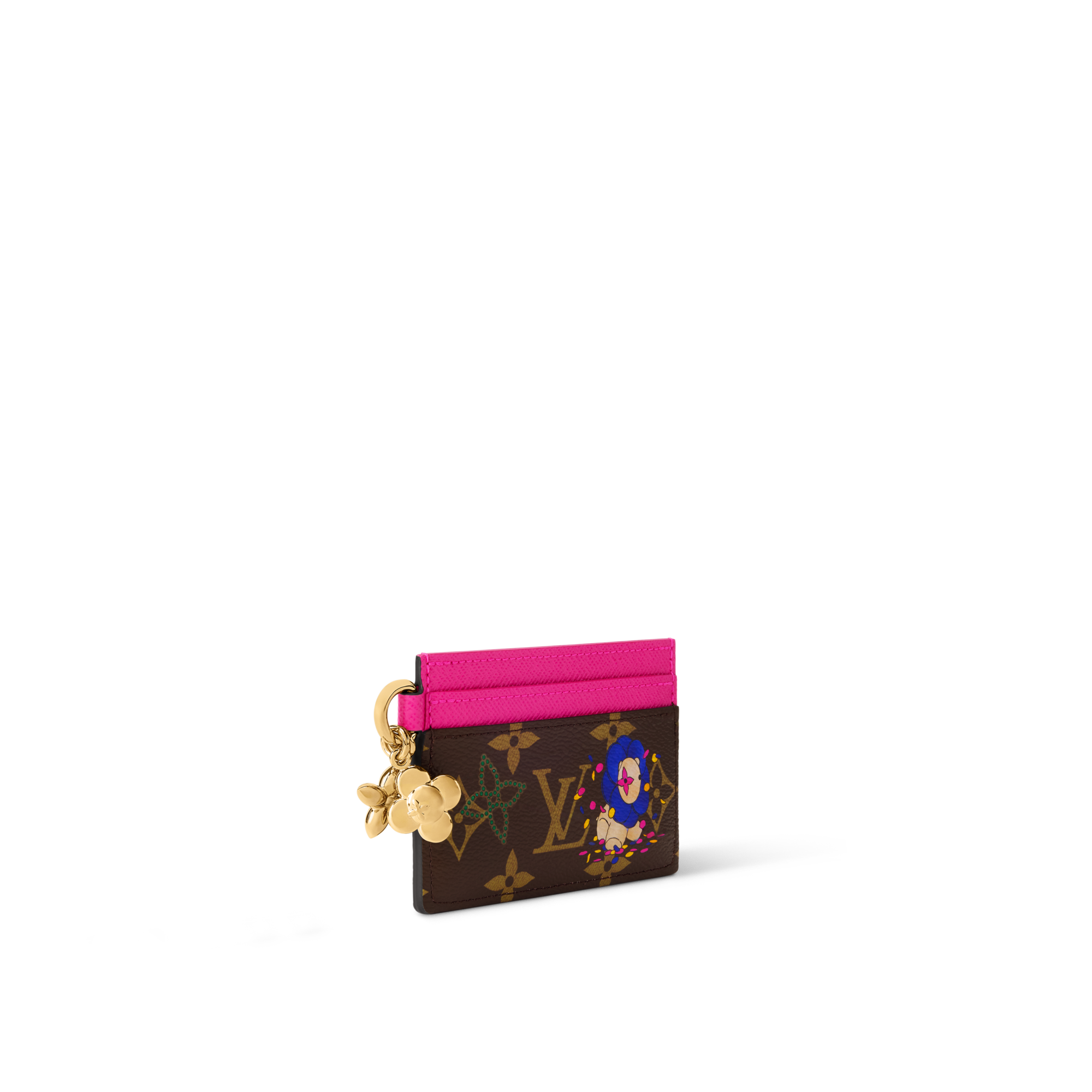 Tarjetero LV Charms Lona Monogram Mujer Carteras y pequeña marroquinería Tarjeteros y llaveros | LOUIS VUITTON (Zoom de producto)