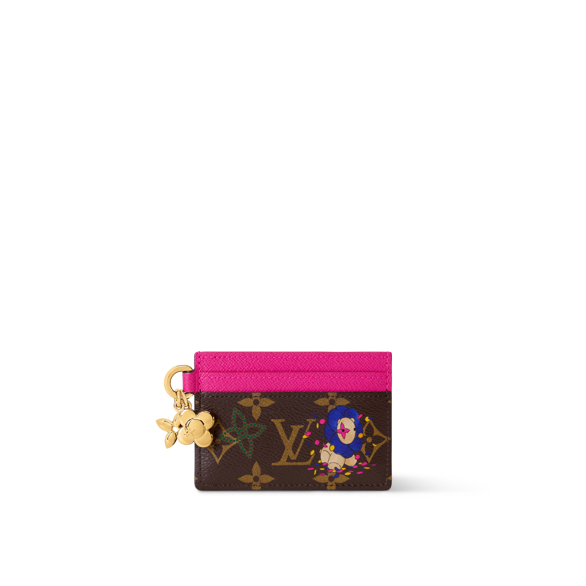 Tarjetero LV Charms Lona Monogram Mujer Carteras y pequeña marroquinería Tarjeteros y llaveros | LOUIS VUITTON (Zoom de producto)