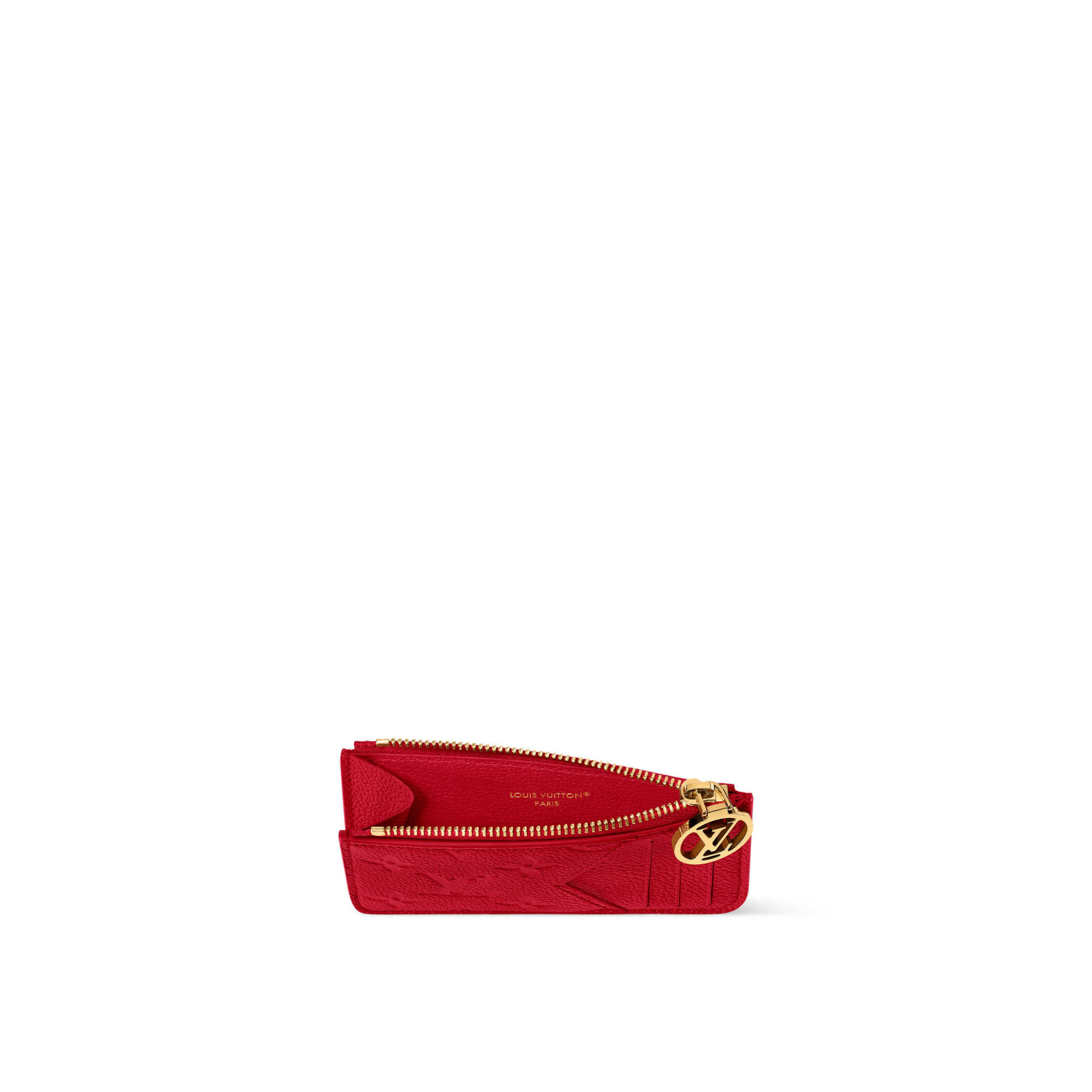 Tarjetero Romy Piel Monogram Empreinte Mujer Carteras y pequeña marroquinería Tarjeteros y llaveros | LOUIS VUITTON (Zoom de producto)