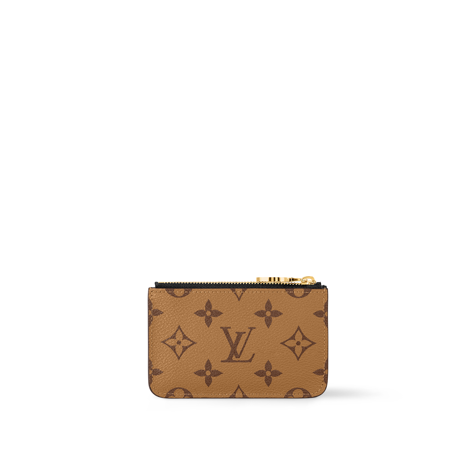 Tarjetero Romy Lona Monogram Reverse Canvas Mujer Carteras y pequeña marroquinería Tarjeteros y llaveros | LOUIS VUITTON (Zoom de producto)