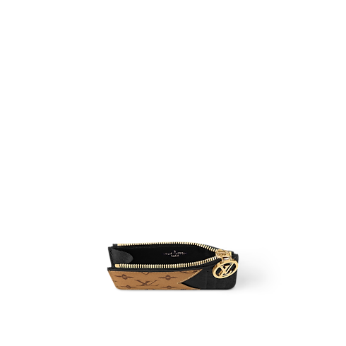 Tarjetero Romy Lona Monogram Reverse Canvas Mujer Carteras y pequeña marroquinería Tarjeteros y llaveros | LOUIS VUITTON (Zoom de producto)