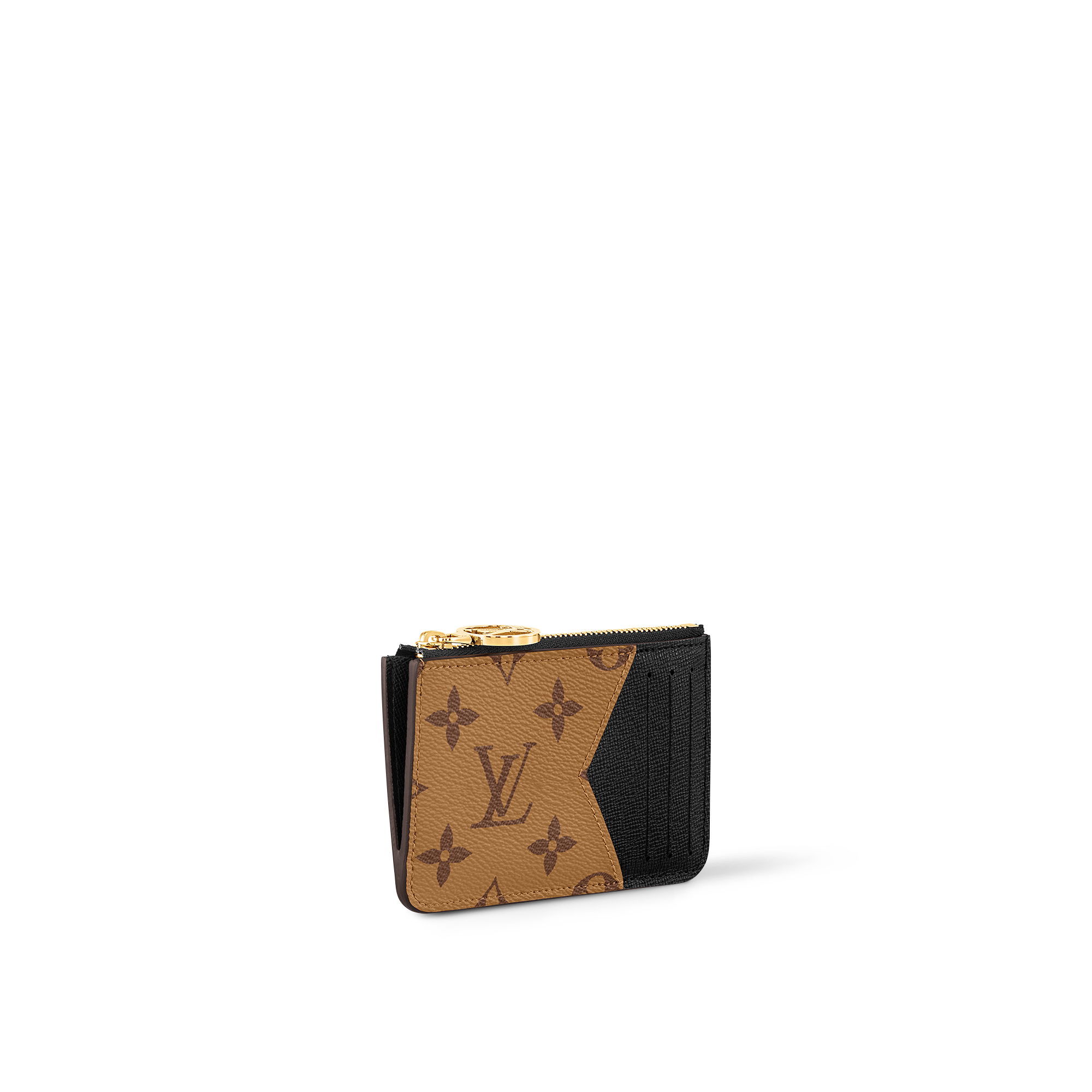 Tarjetero Romy Lona Monogram Reverse Canvas Mujer Carteras y pequeña marroquinería Tarjeteros y llaveros | LOUIS VUITTON (Zoom de producto)