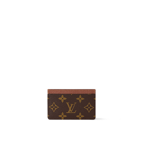 Tarjetero simple Lona Monogram Mujer Carteras y pequeña marroquinería Todas las carteras y pequeña marroquinería | LOUIS VUITTON (Zoom de producto)