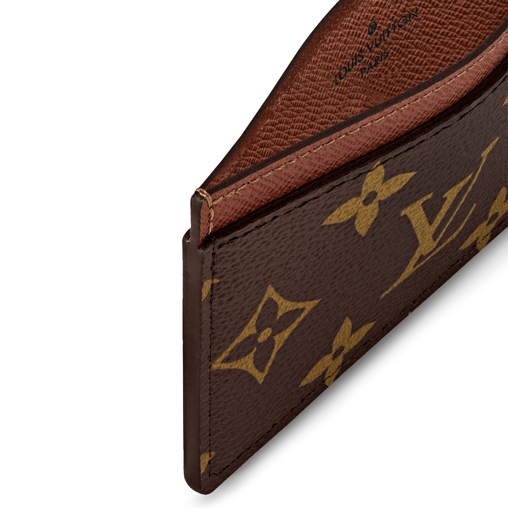 Tarjetero simple Lona Monogram Mujer Carteras y pequeña marroquinería Todas las carteras y pequeña marroquinería | LOUIS VUITTON (Zoom de producto)