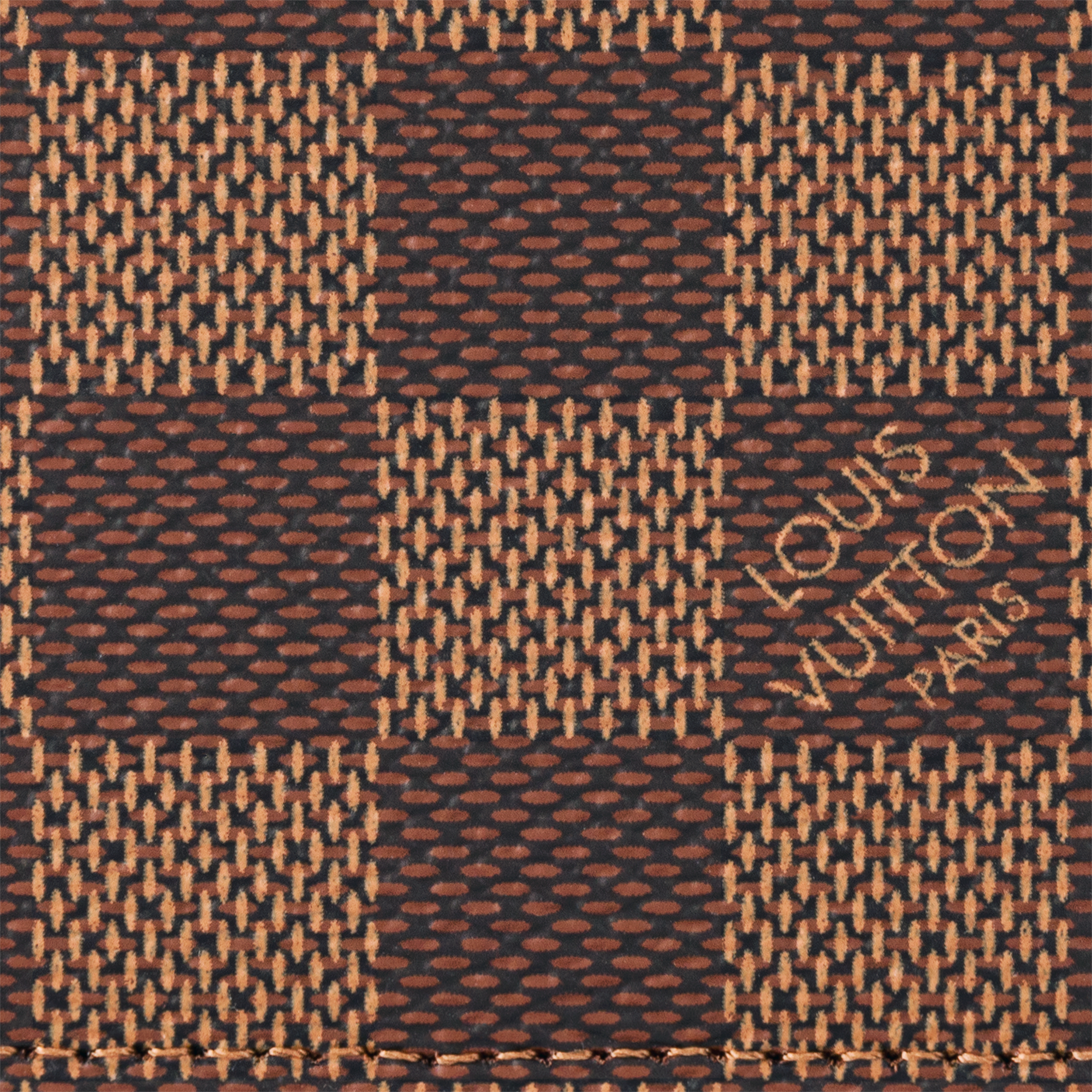 Tarjetero simple Lona Damier Ebène Mujer Carteras y pequeña marroquinería Todas las carteras y pequeña marroquinería | LOUIS VUITTON (Zoom de producto)