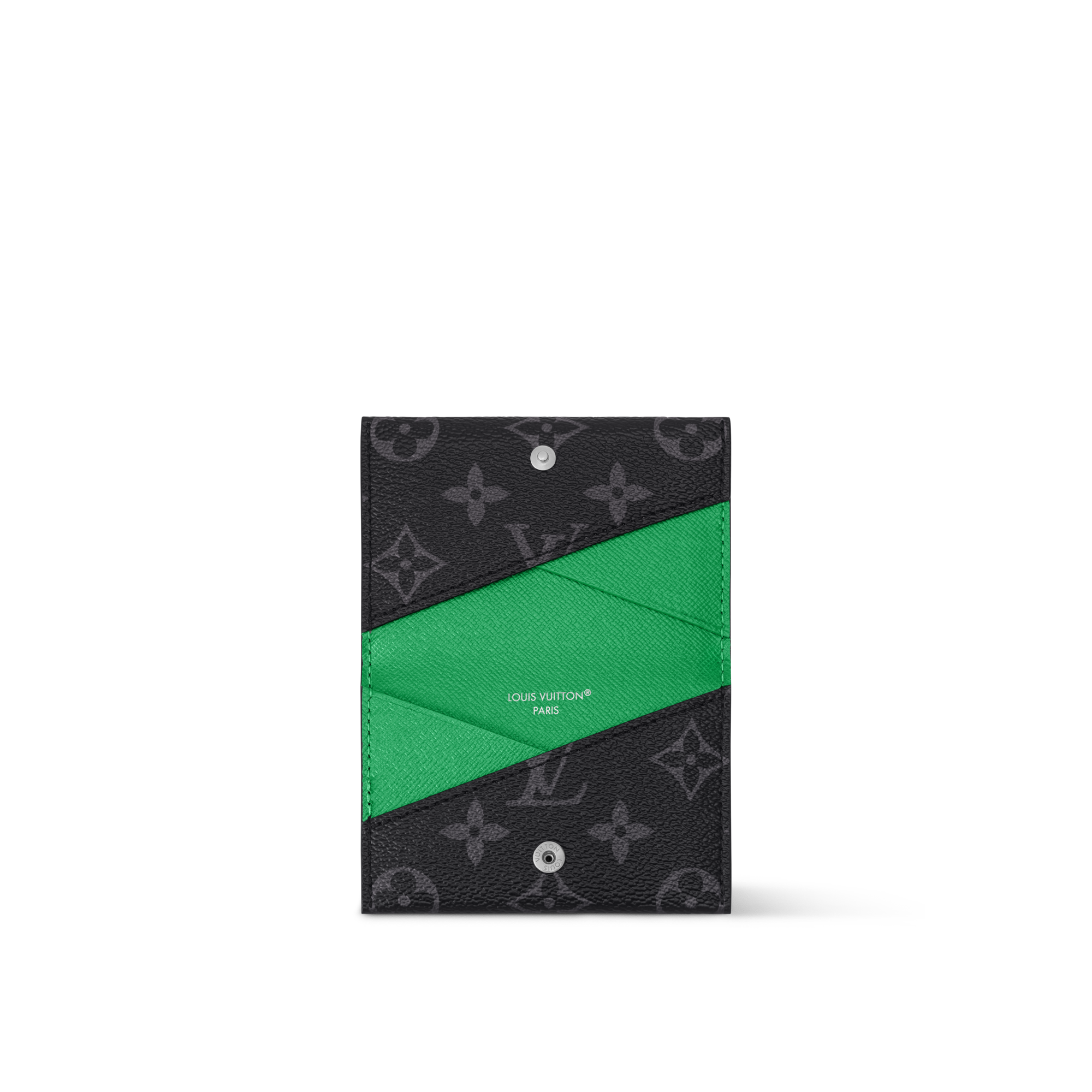 Tarjetero Slim Lona Monogram Eclipse Bolsos y pequeña marroquinería Pequeña marroquinería de hombre Tarjeteros | LOUIS VUITTON (Zoom de producto)