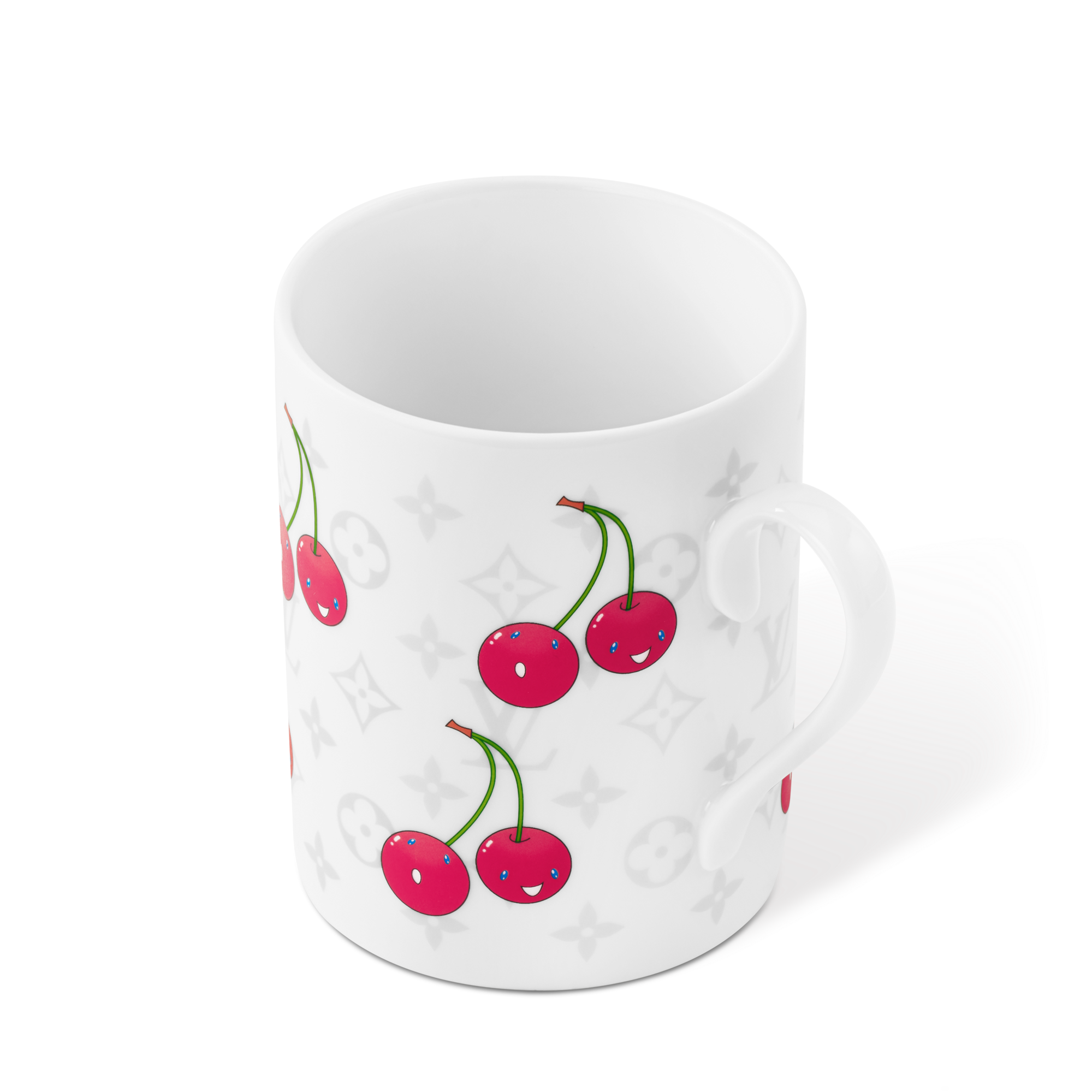 Taza grande LV x TM Monogram Cerises Baúles, Viaje y Hogar Hogar y Decoración de mesa Decoración de mesa | LOUIS VUITTON (Zoom de producto)