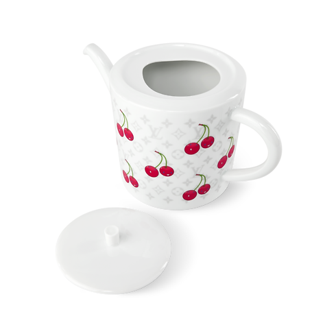 Tetera LV x TM Monogram Cerises Baúles, Viaje y Hogar Hogar y Decoración de mesa Decoración de mesa | LOUIS VUITTON (Zoom de producto)