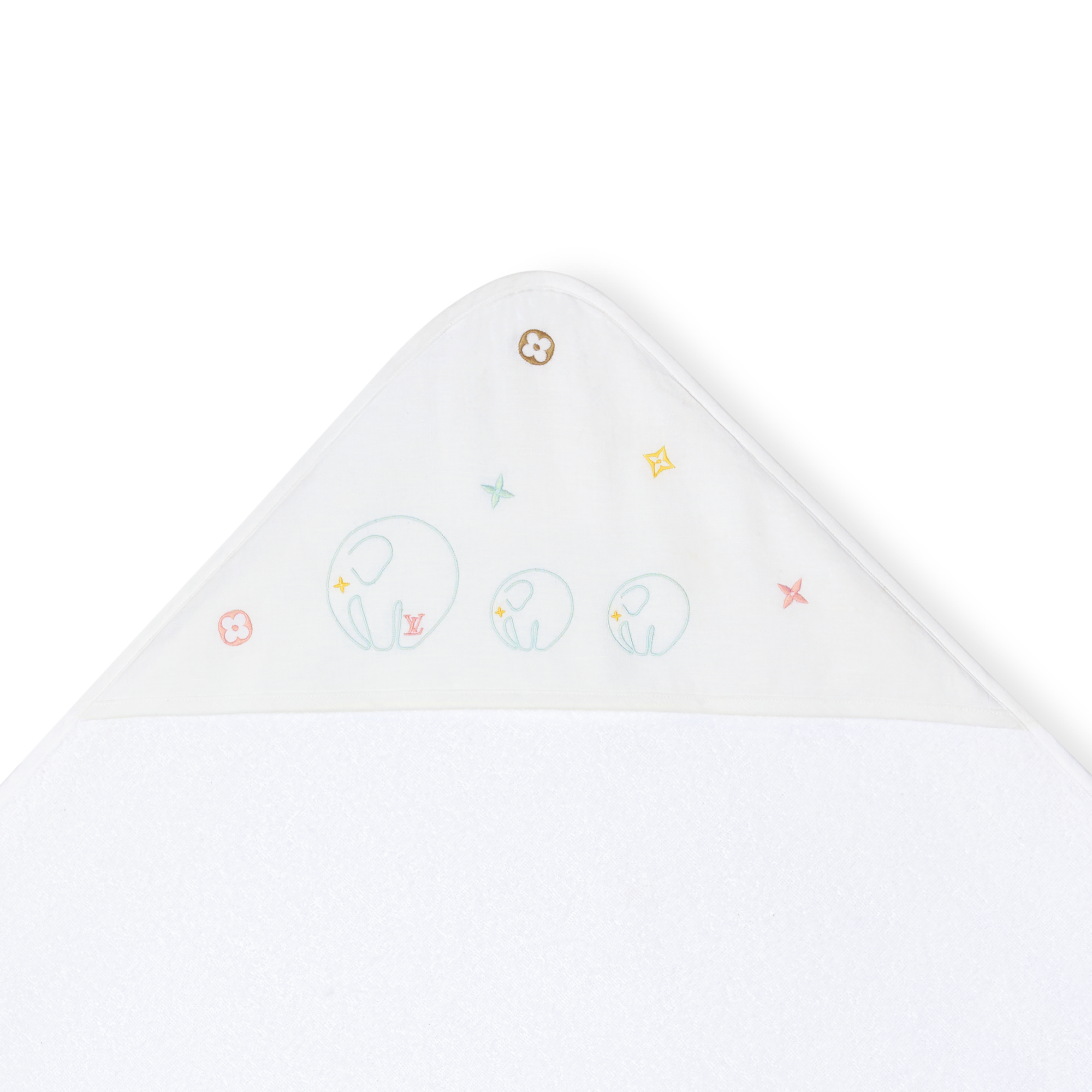 Toalla de baño con bordados de elefantes S00 Regalos Regalos para bebés } | LOUIS VUITTON (Zoom de producto)