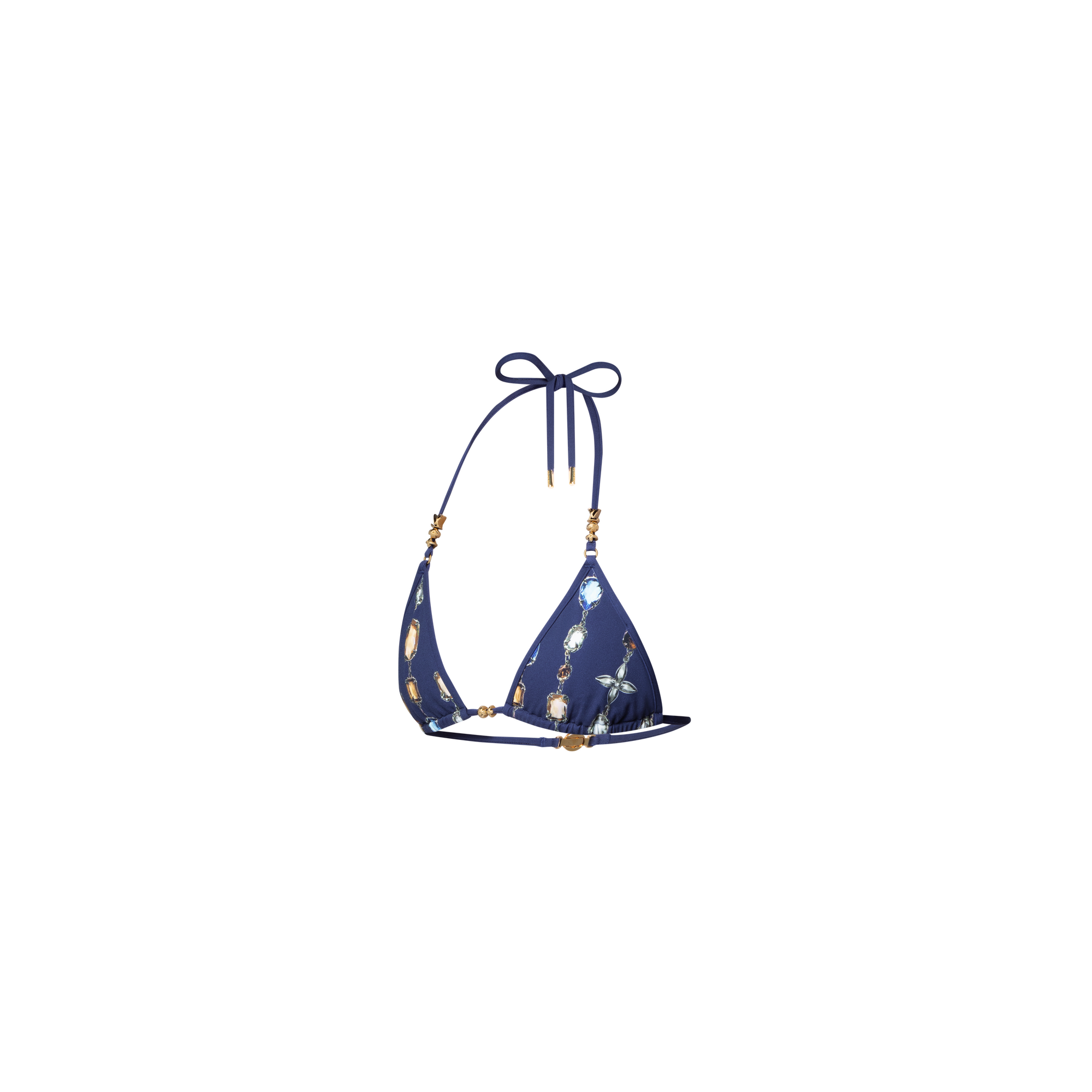 Top de bikini con estampado de collar  Mujer Prêt-à-Porter Trajes De Baños | LOUIS VUITTON (Zoom de producto)