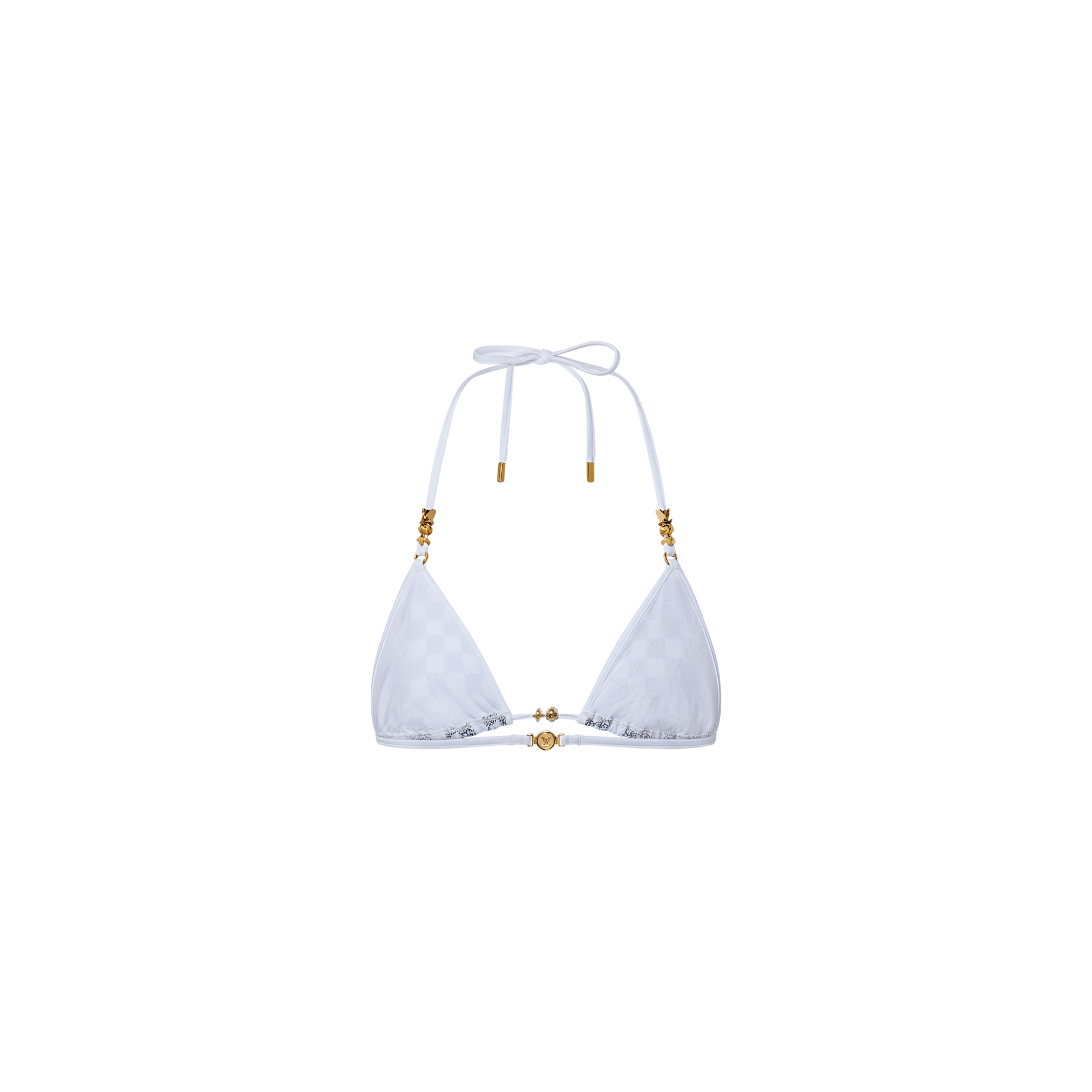 Top de bikini Damier con lunares  Mujer Prêt-à-Porter Trajes De Baños | LOUIS VUITTON (Zoom de producto)