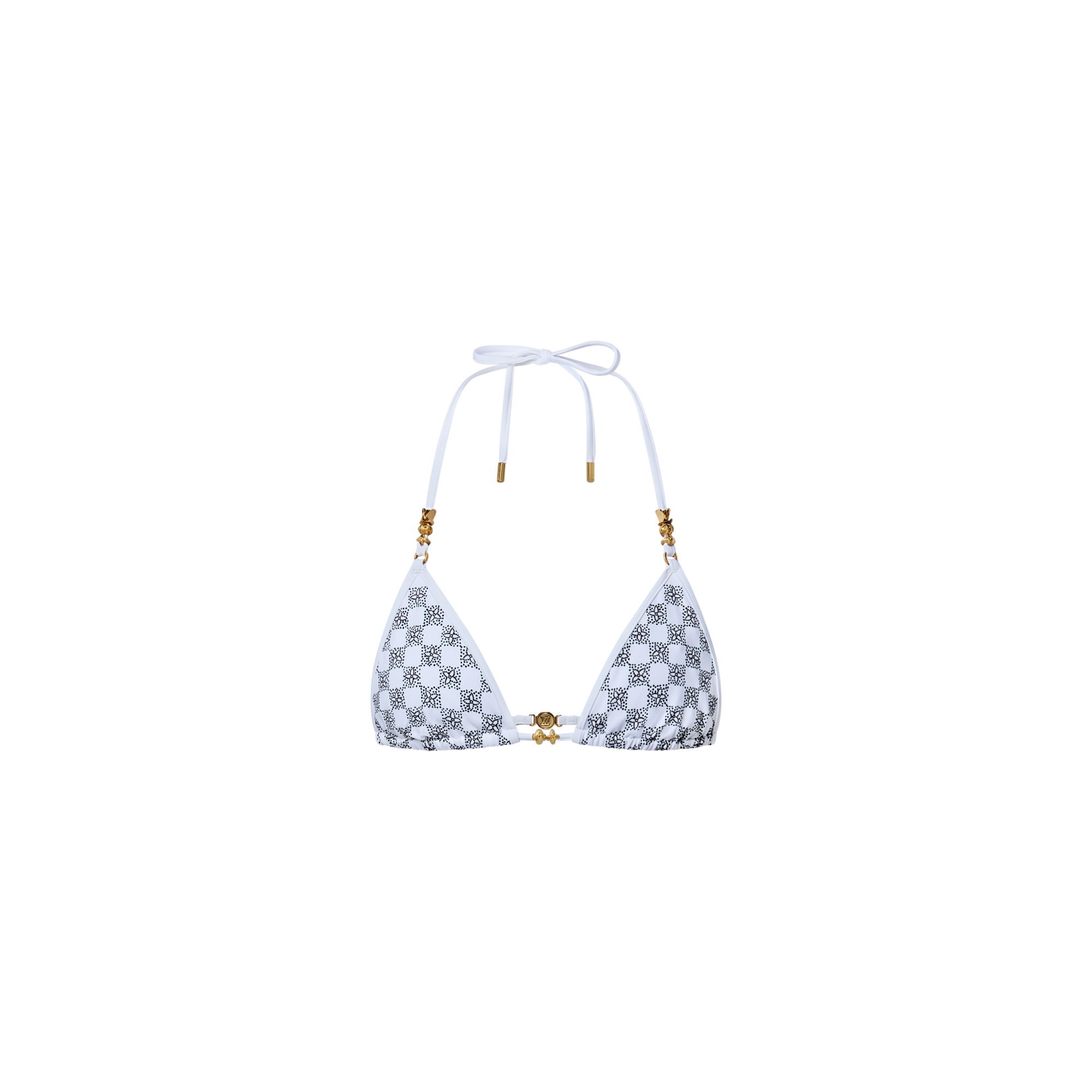 Top de bikini Damier con lunares  Mujer Prêt-à-Porter Trajes De Baños | LOUIS VUITTON (Zoom de producto)
