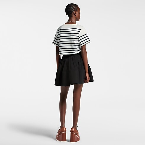 Top de punto a rayas Mujer Prêt-à-Porter Tops | LOUIS VUITTON (Zoom de producto)