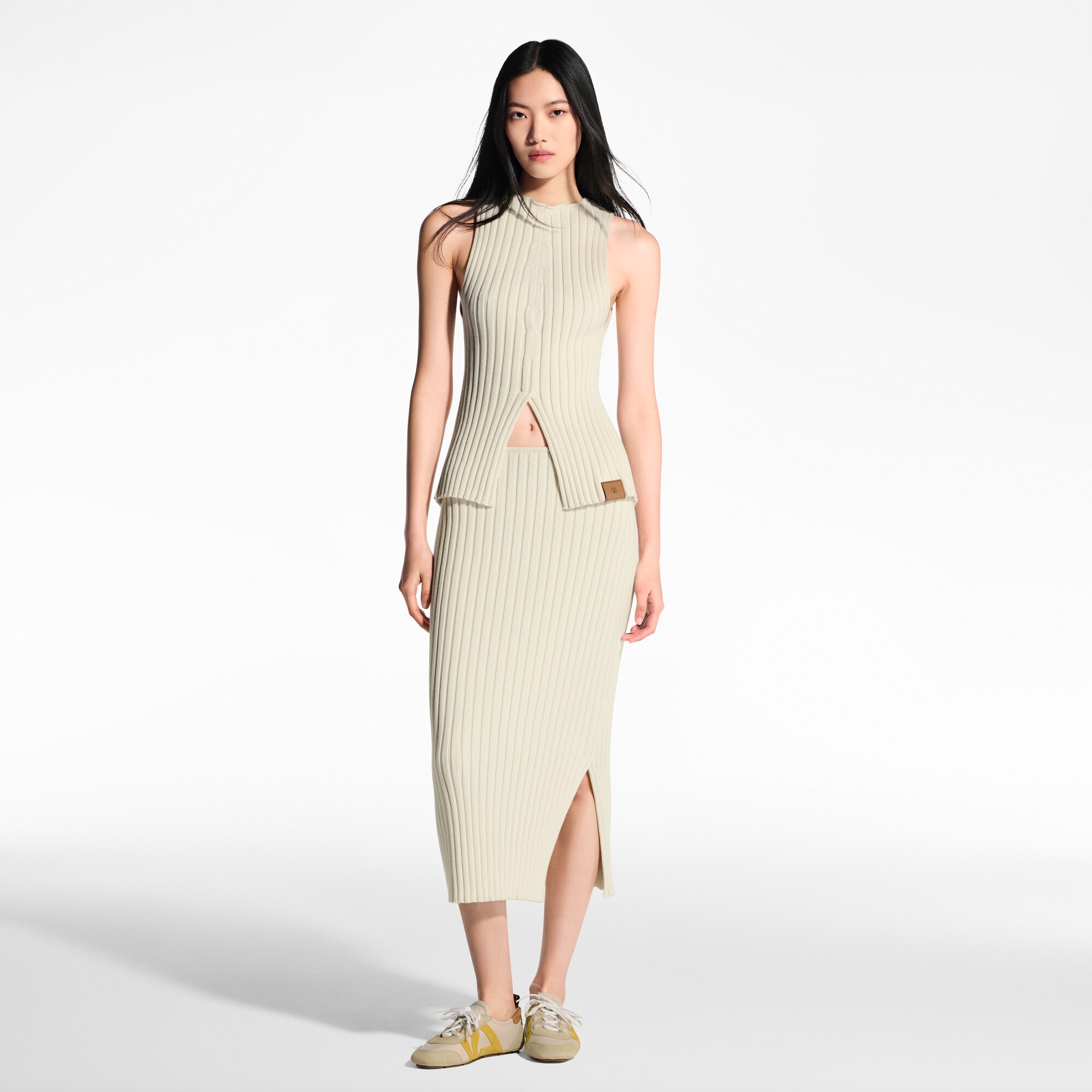 Top de punto acanalado  Mujer Prêt-à-Porter Tops | LOUIS VUITTON (Zoom de producto)