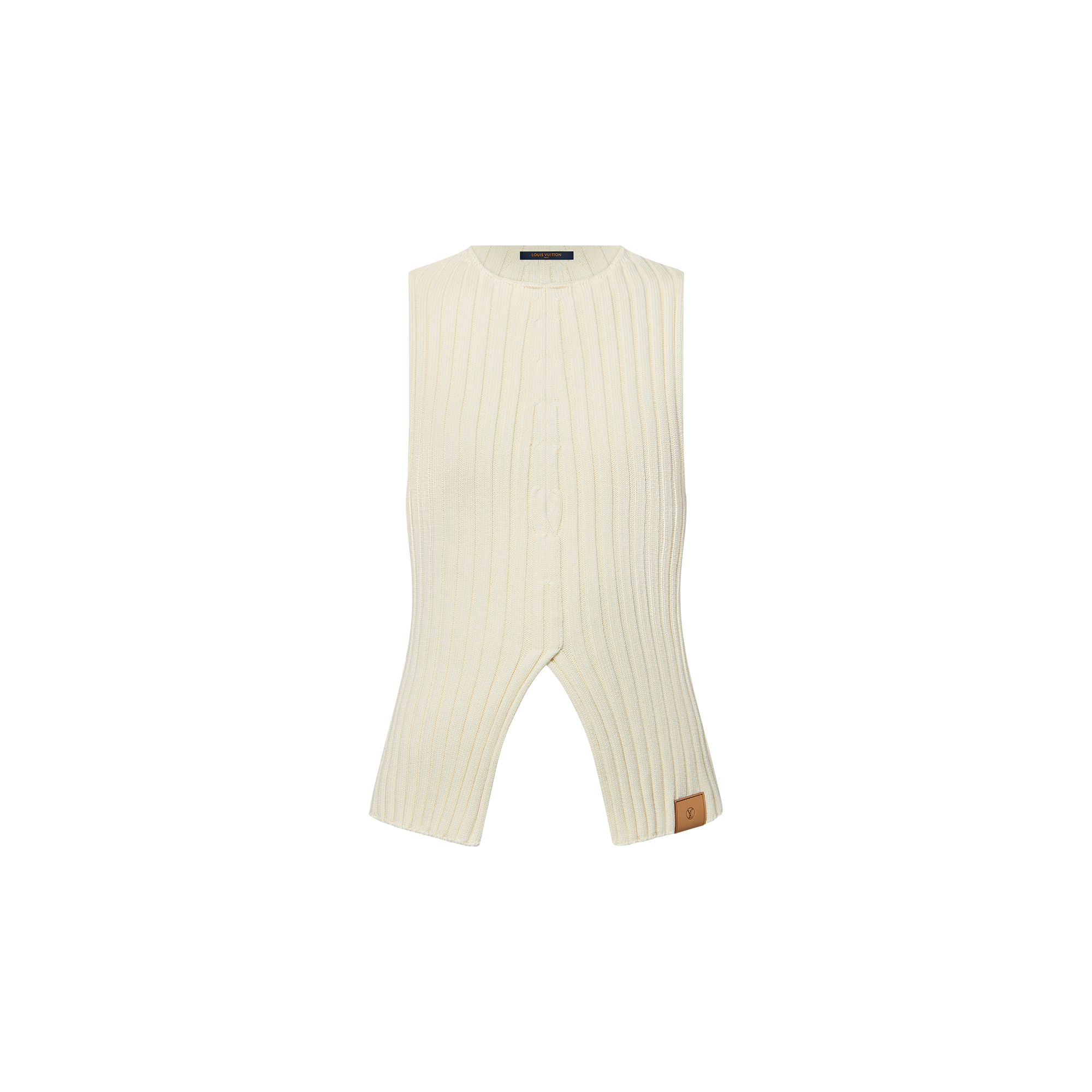 Top de punto acanalado  Mujer Prêt-à-Porter Tops | LOUIS VUITTON (Zoom de producto)