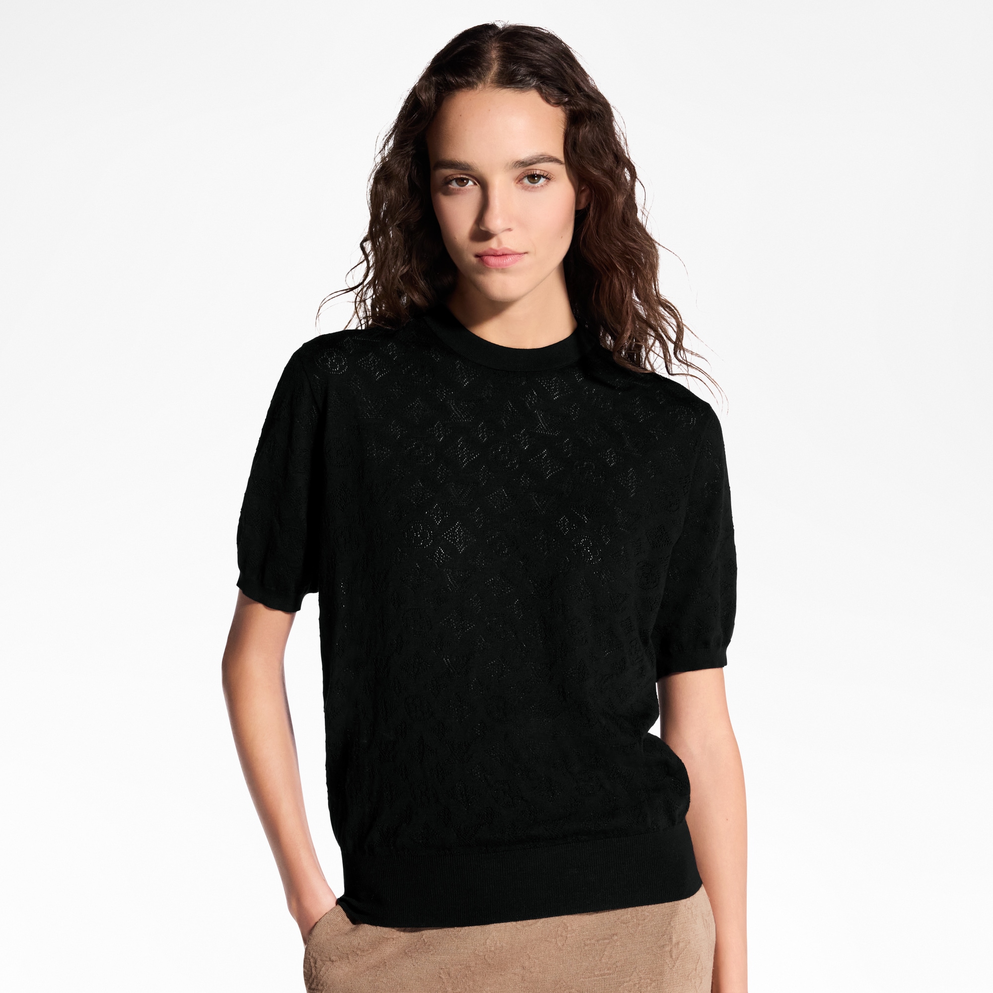 Top de punto Mahina  Mujer Prêt-à-Porter Tops | LOUIS VUITTON (Zoom de producto)