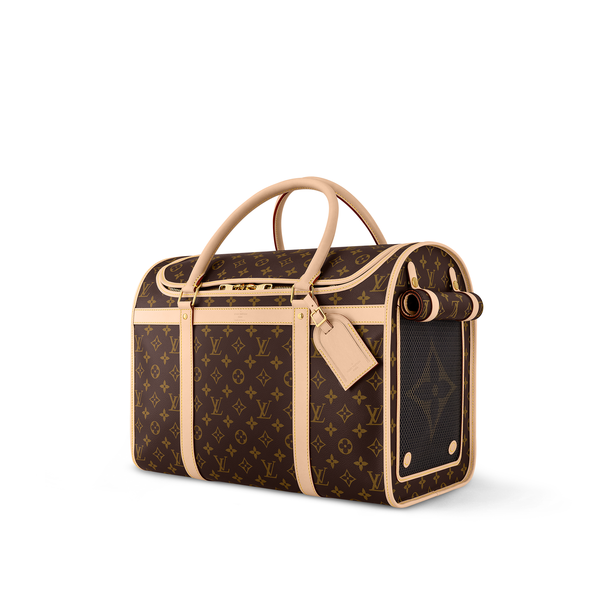 Transportín para perro 40 Lona Monogram Novedades Holiday Selección para él | LOUIS VUITTON (Zoom de producto)