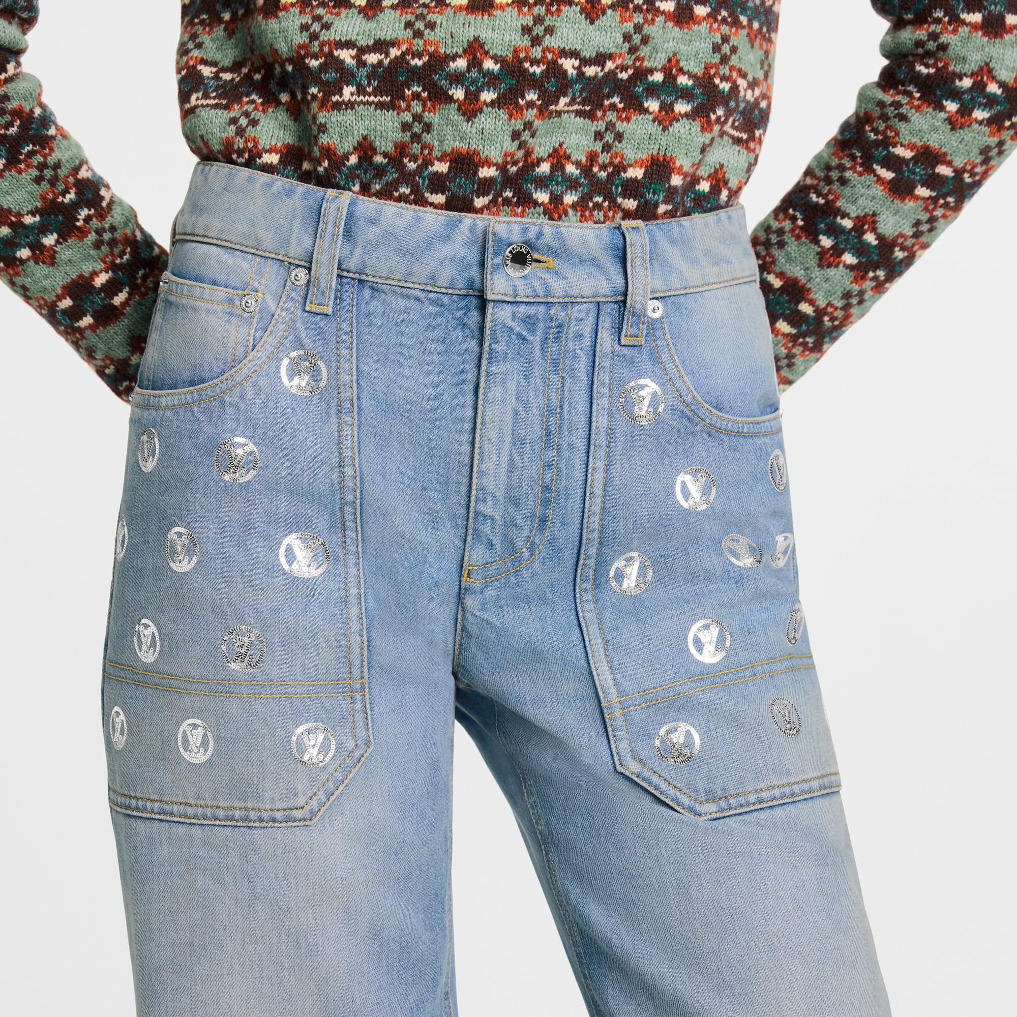 Vaqueros  Mujer Prêt-à-Porter Pantalones | LOUIS VUITTON (Zoom de producto)