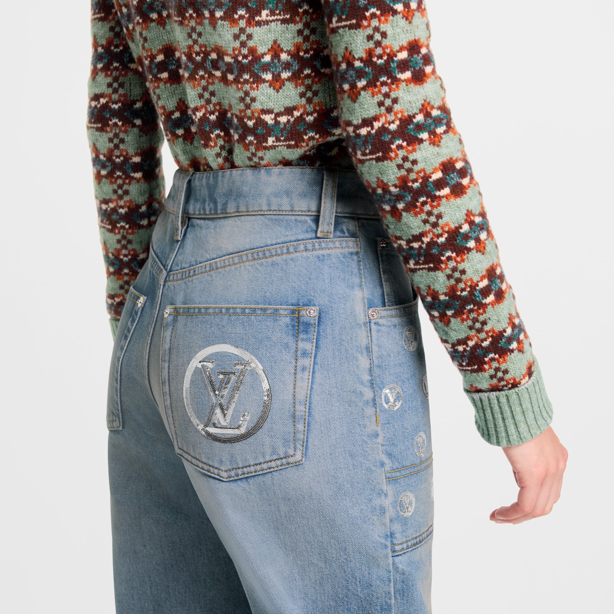Vaqueros  Mujer Prêt-à-Porter Pantalones | LOUIS VUITTON (Zoom de producto)