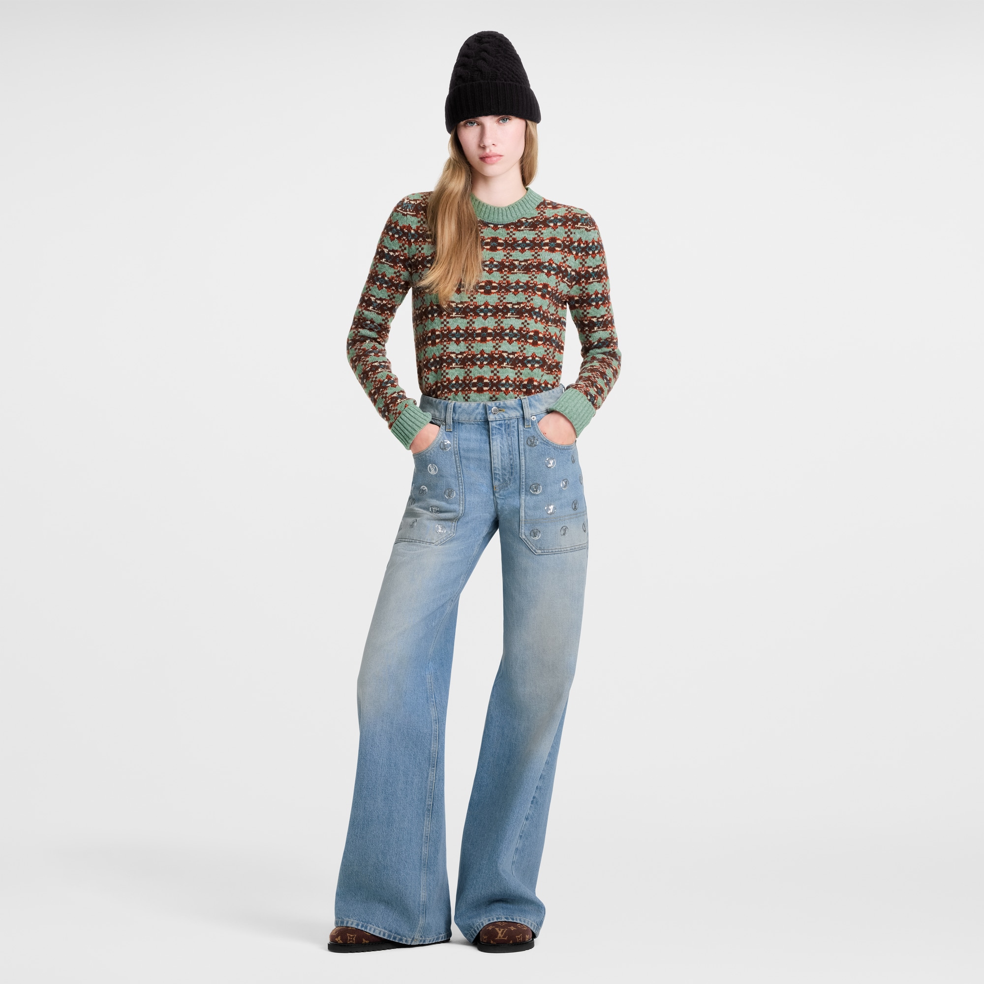 Vaqueros  Mujer Prêt-à-Porter Pantalones | LOUIS VUITTON (Zoom de producto)